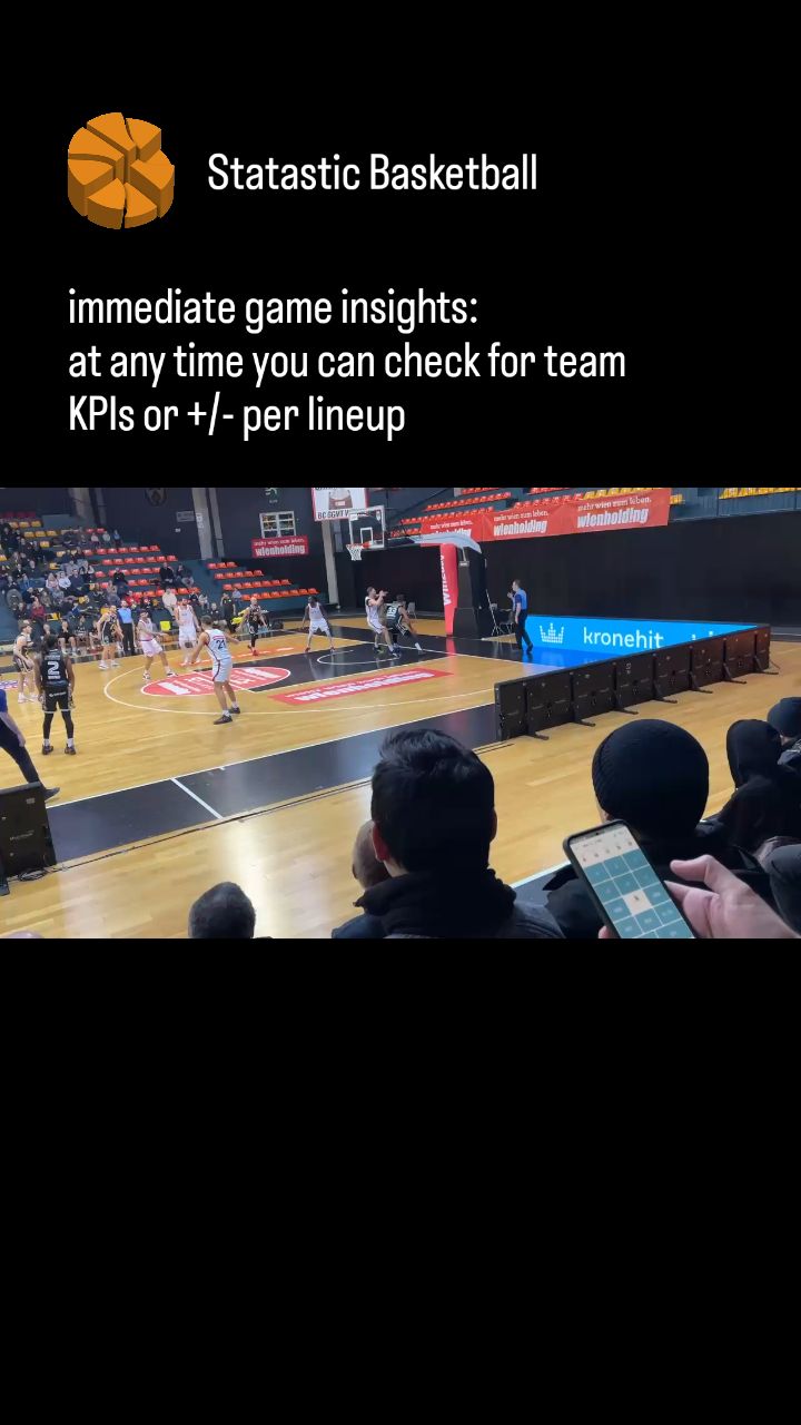 ๐๐ Basketball + Live Stats ๐
Yesterday we were at a game of the Austrian BSL @basketballsuperliga , Vienna vs Wels, enjoying not just the action but also the instant stats! ๐
๐ Live Analysis: Keep track of everything during the game โ who turned the tide? Who dominated?
๐ +/- Insights: See how players impact the team in real time!
๐ Team Ranking: The +/- feature also reveals how the entire team stacks up during the game!
๐ Share & Discuss: Dive into the best moments and stats with your friends right away. ๐ฃ๏ธ๐ฅ
Stats that bring people together โ straight from the app to you.
It was a close game at the highest level, ultimately won by @bc.vienna 86 - 83
https://www.statastic.info/
https://play.google.com/store/apps/details?id=net.sauft.gasi.statastic.basketball
#BasketballStats #LiveGame #RealTimeStats #BasketballFans #GameChanger #PlusMinus #TeamPerformance
#StatasticBasketball #Update #AppDesign #Analyze #Improve #Record #Basketball