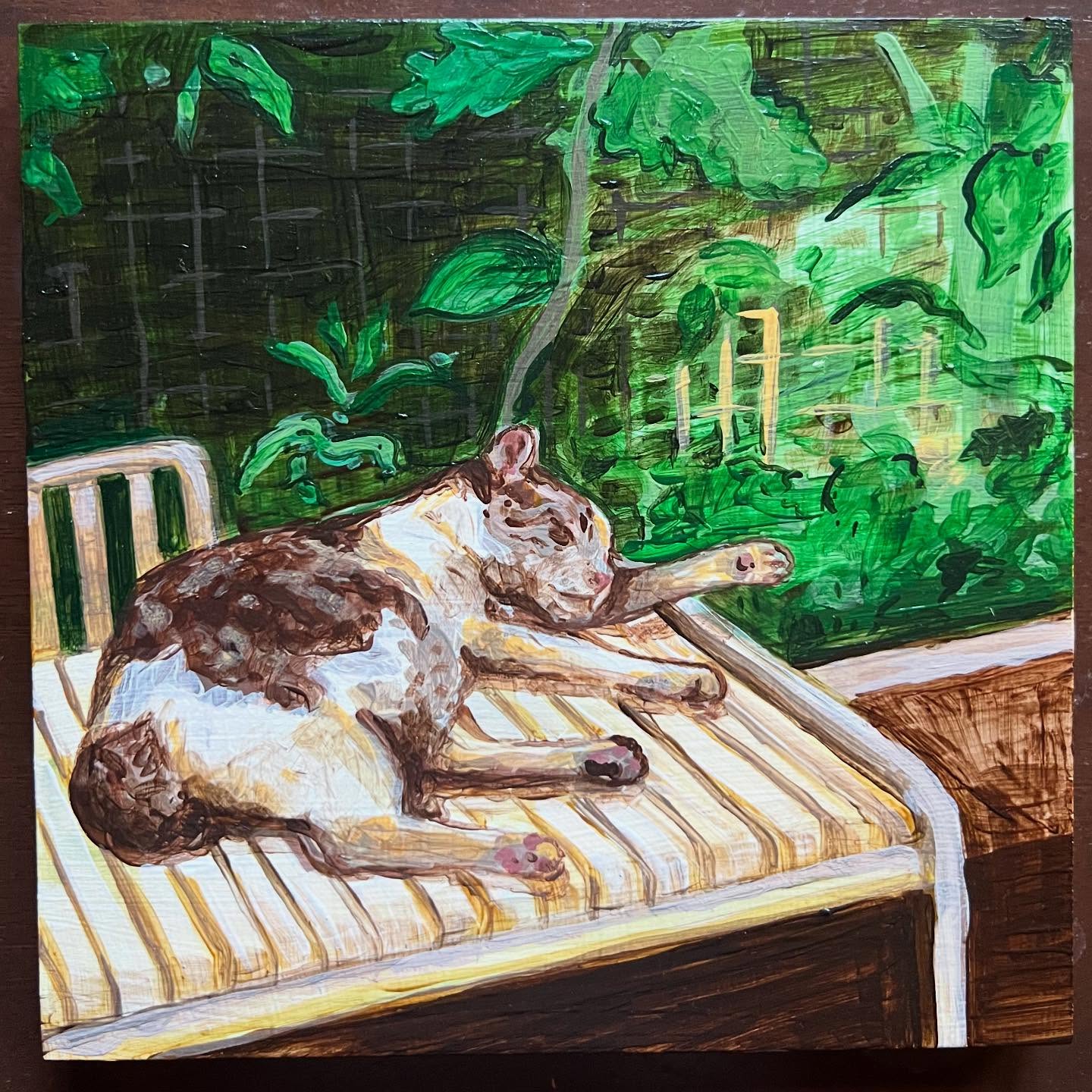 Lounging Around.
Happy new year! This year, I’m committing to make at least one artwork each week. I spent four years on one painting 😮💨I think I need to start iterating more and getting comfortable again with trying new things. Anywho, here’s a cute little painting of a cat. 🐱.
.
.
.
.
#art #painting #catart #felinepainting #🐈️ #weeklypainting #acrylicpainting #acrylicpaint #animalart #philippinesart