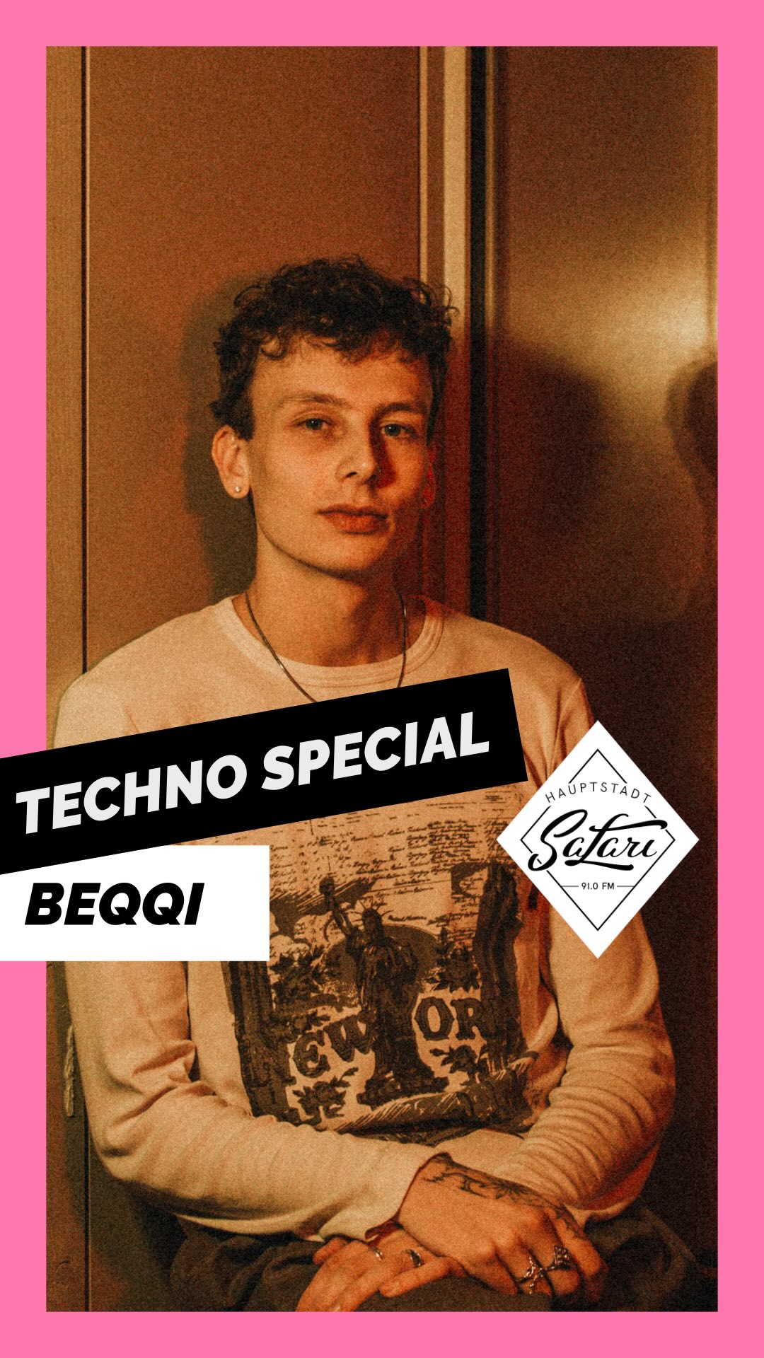 Beqqi zu Gast im Techno Special inklusive Set ✨🙂↔️
Link in Bio 🎧