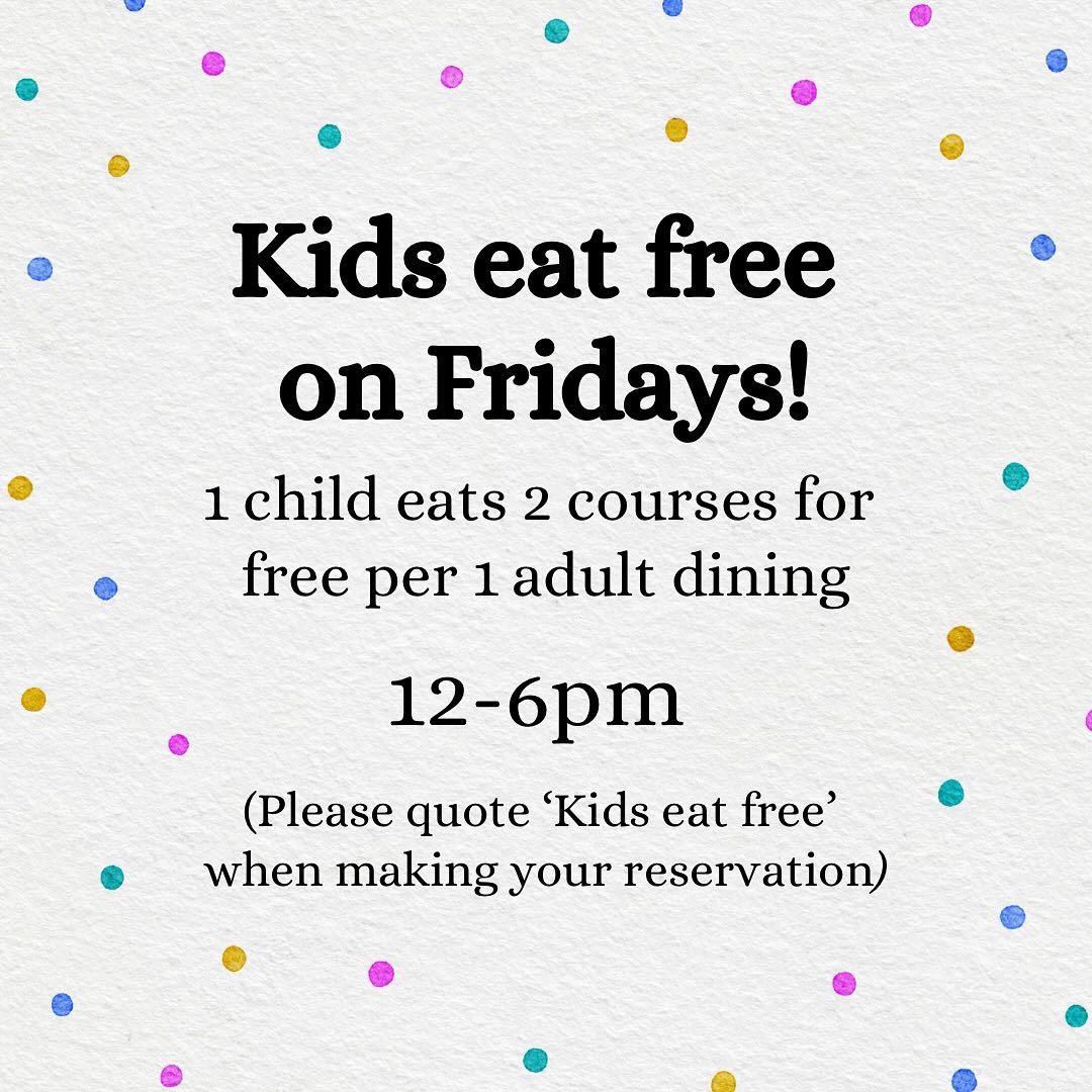 Get that Friday feeling! 😁
Enjoy a family meal out without breaking the bank..
Offer is not applicable against any other offers or discounts*