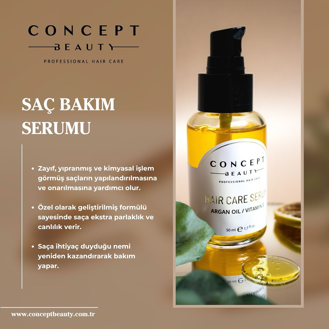 Saç Bakım Serumu; zayıf, yıpranmış ve kimyasal işlem görmüş saçların yapılandırılmasına ve onarılmasına yardımcı olur. ✨🌼
Özel olarak geliştirilmiş formül içeren Concept Beauty ürünlerini keşfetmek için sayfamıza göz atabilirsiniz!
🌐 www.conceptbeauty.com.tr
#concept #conceptbeauty #saçbakımserumu #hair #haircare #serum #bakım #kişiselbakım