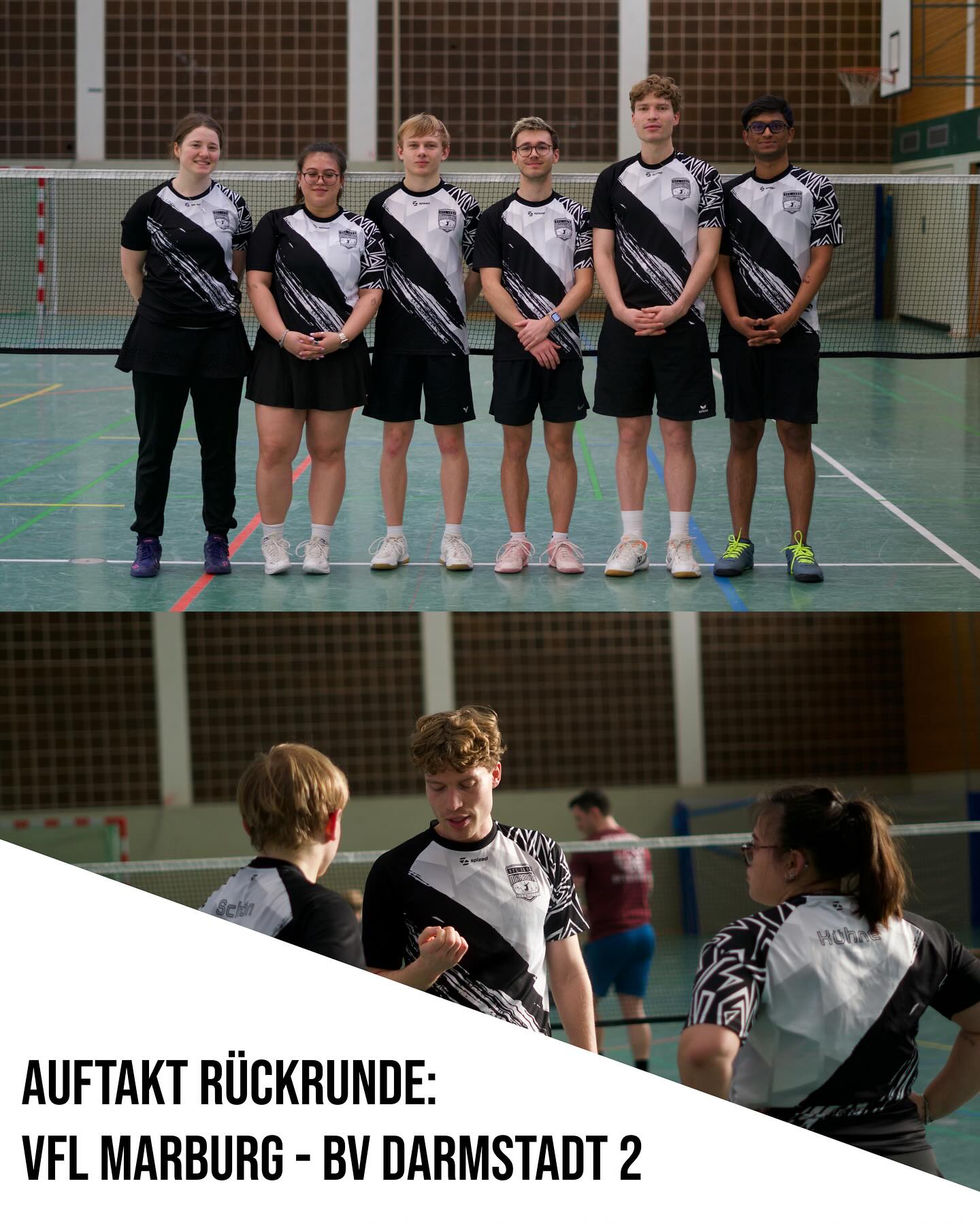 Vergangenen Sonntag startete mit der ersten Mannschaft der VfL Marburg aus der Winterpause wieder in die Saison. Das der Einstieg in die Rückrunde gegen Darmstadt 2 kein leichter sein würde, war von Anfang an klar.
Henri und Pranav konnten nach einem Dreisatzspiel das erste Herrendoppel für sich gewinnen, Henri zudem noch das erste Einzel🏅Julian und Tobi mussten ihr Doppel leider in drei Sätzen abgeben, genauso wie das Mixed, die den ersten Satz 29:30 verloren. Auch das Damendoppel verlor und Eva unterlag in drei extrem knappen Sätzen, sodass der Spieltag 2:6 für Darmstadt ausging.
Trotz der Niederlage hat sich die erste Mannschaft wacker geschlagen und wirklich knapp Punkte verpasst, die das Rad auch nochmal hätten drehen können. Wir gratulieren dem BV Darmstadt zum Sieg!
#marburg #sport #badminton #vflmarburg #hessenliga #hessen