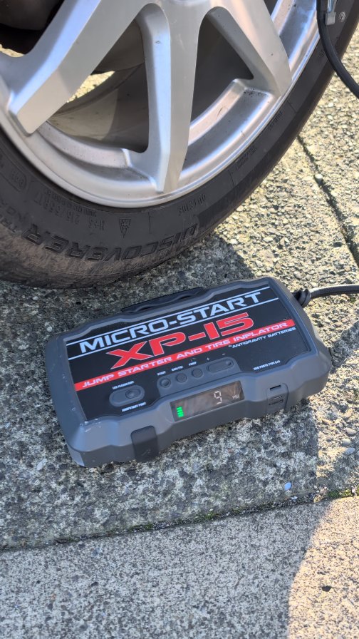 What do you do when your mom stops by with a flat tire? Fix it of course! ๐โก๐
Thanks to the handy XP-15 MICRO-START from Antigravity Batteries I didn't even need to get the big air compressor going. In just a few minutes after repairing the hole in the tire the XP-15 had it aired back up and she was back on the road!
The XP-15 has been a lifesaver for me with the ability to both jumpstart basically anything on the roads and the ability to air up tires in a jiffy. I love that you can set your desired PSI and walk away because the XP-15 will automatically stop inflation at your desired pressure. It's a no-brainer for anyone with a car at $125.99 for a limited time!
#AntigravityBatteries #AntigravityPowered #Mom #Cars #Repair #LifeSaver #Prepared #Emergency #Lithium #Battery