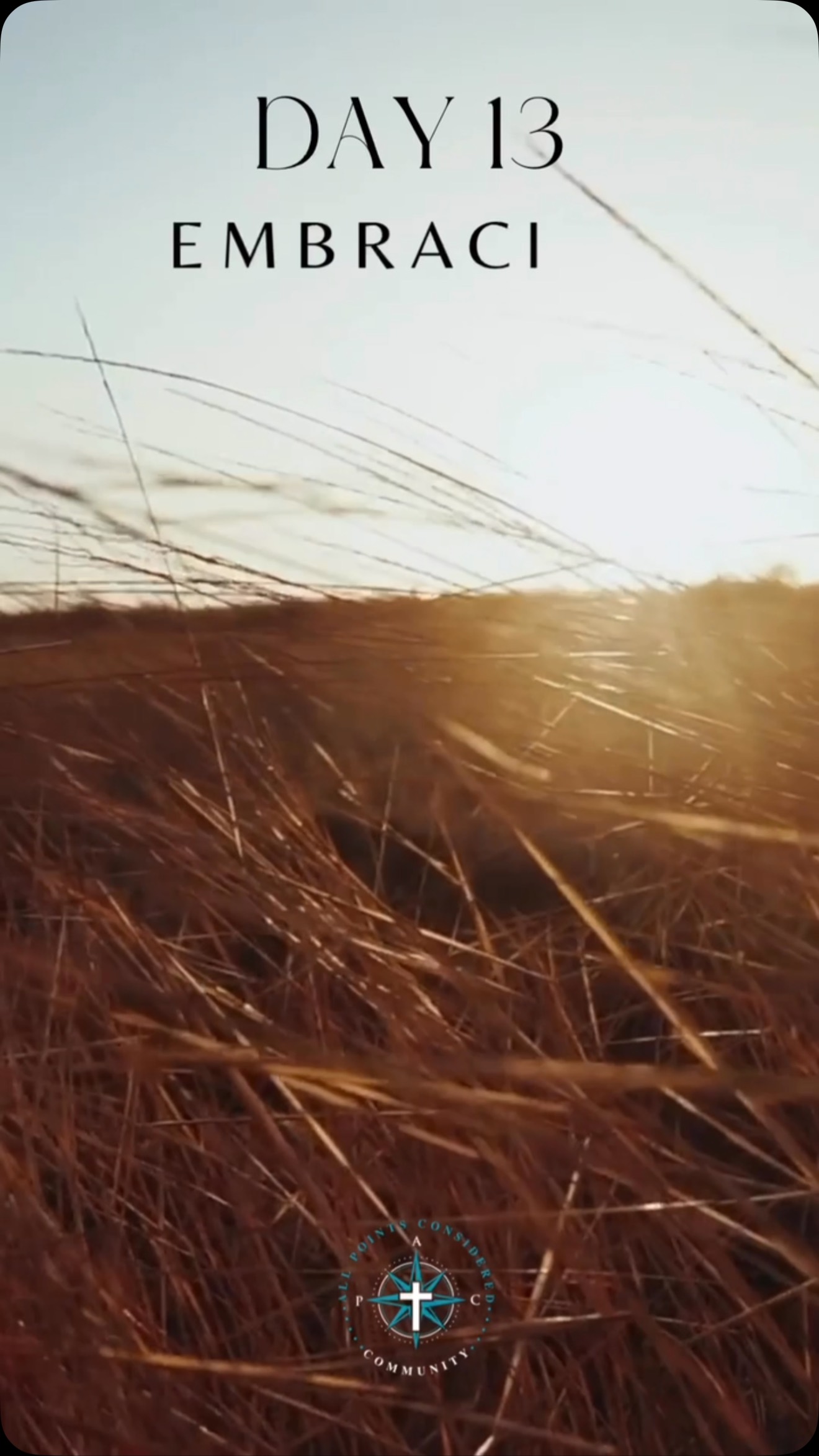 Day 13 Prayer with Sandra D