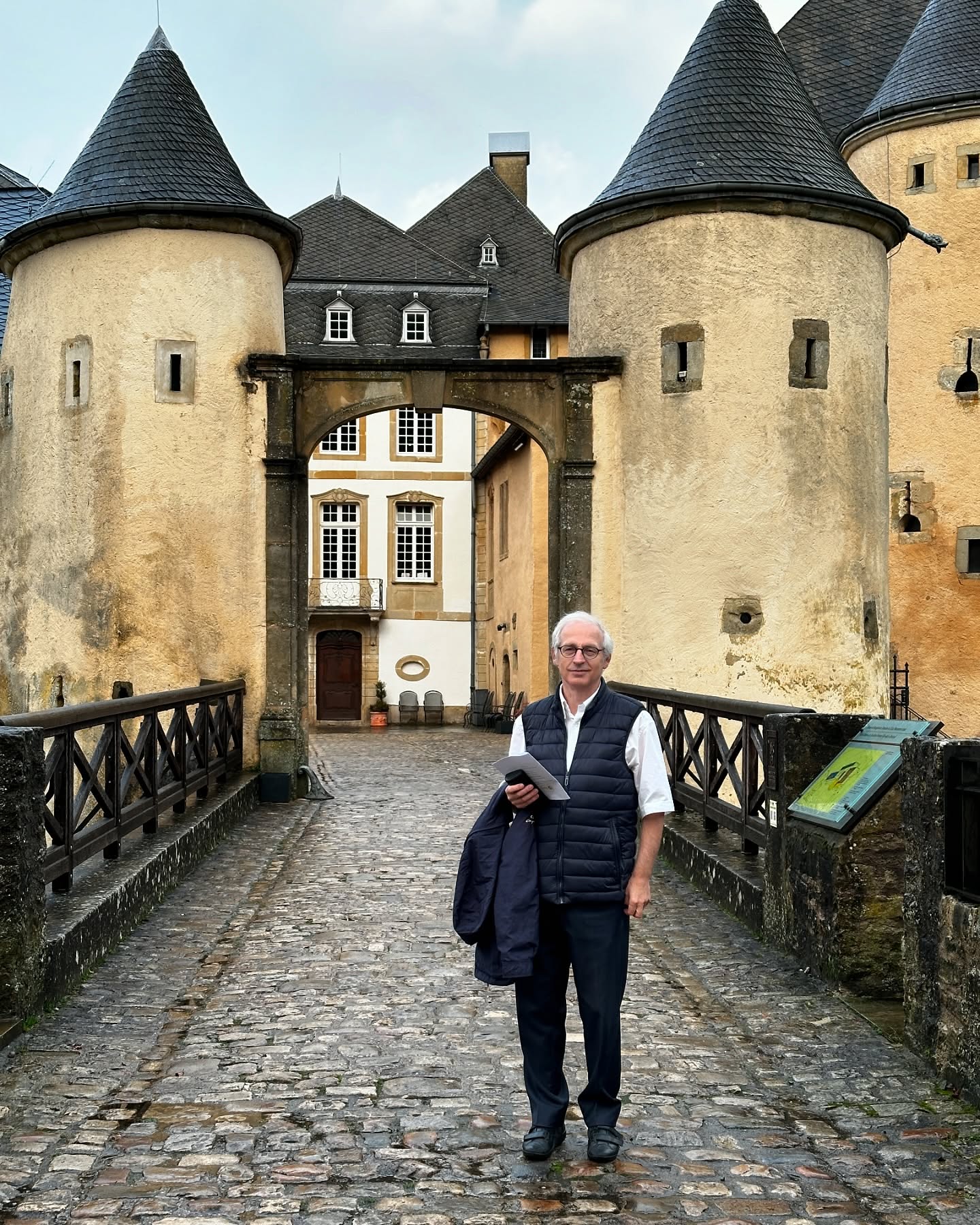 Back to this impressive castle for another great concert with these wonderful colleagues!