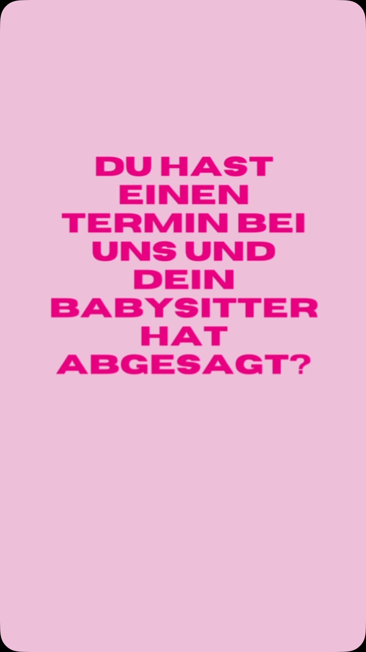 🌸 Keine Sorge, wenn der Babysitter absagt! 🌸
Wir wissen, dass das Leben manchmal unvorhersehbar ist – und das bedeutet nicht, dass du deinen Termin absagen musst! 💆♀️✨
Falls der Babysitter kurzfristig ausfällt, lass uns einfach Bescheid wissen. Deine Kleinen sind in Ausnahmefällen herzlich willkommen, während du dir deine Auszeit gönnst. 🍼💖
Wir haben ein offenes Herz und Verständnis für alle Eltern – also keine Panik, wir finden eine Lösung! 💕
Dein Team von Tigerlily 💖🐯
.
.
#BabysitterAbsage #elternsupport #KeineAbsageNötig #Kundenzufriedenheit #WaxingBerlin #TigerlilyWaxing #LionluxeBeauty #Familienfreundlich #AuszeitFürDich #ElternAlltag #BeautyOhneStress #BerlinBeauty #LGBTQFriendly #Selbstfürsorge #kinderfreundlich