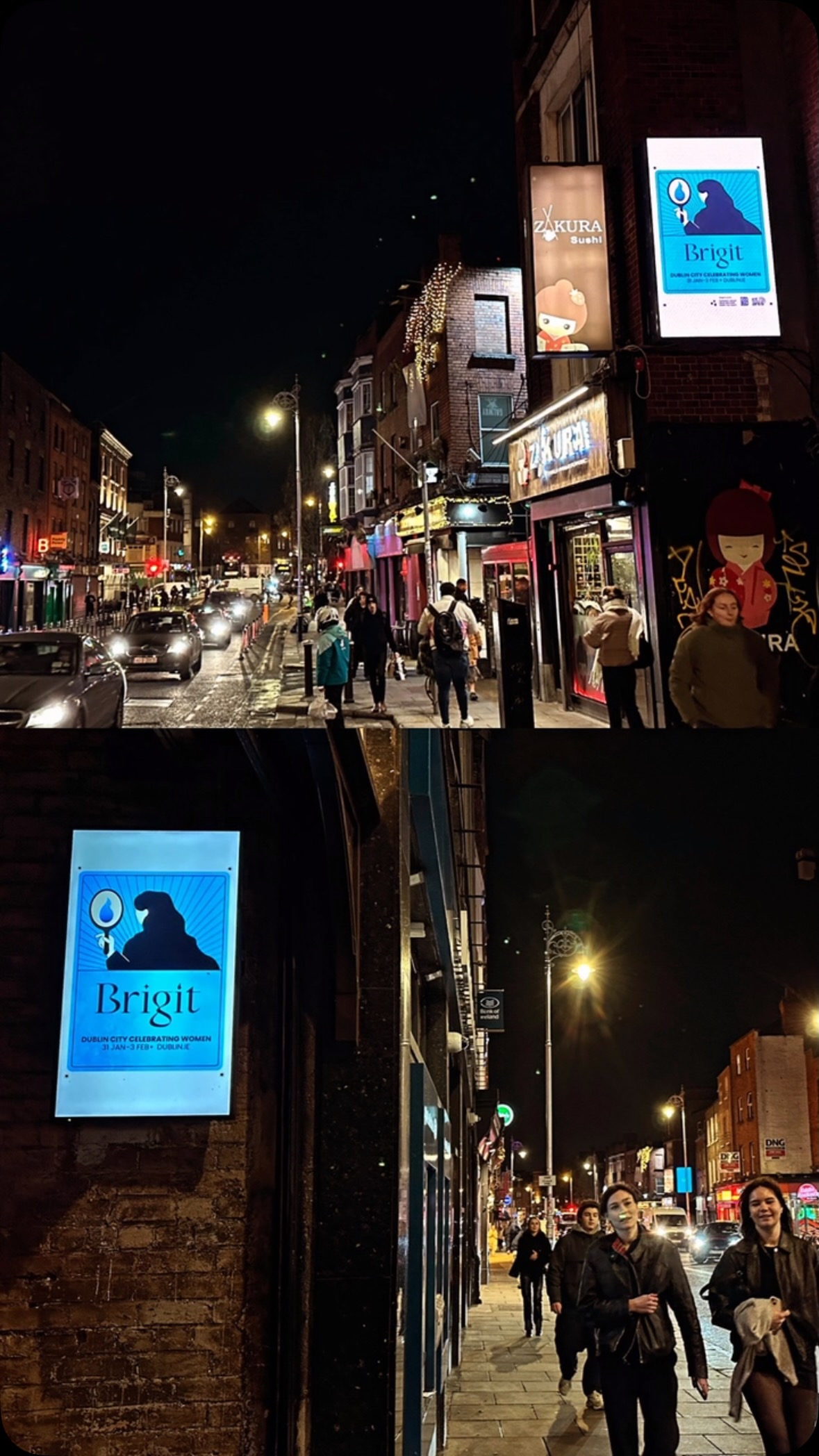 ✨ Lá Fhéile Bríde ✨
.
.
BRIGIT: Dublin City celebrating women this bank holiday weekend. 💙 @dublincitycouncil @brigit_dublin @dublin_ie
.
.
#ooh #oohadvertising #dooh #brigit2025 #stbrigidsday #spring #irishculture #imbolc