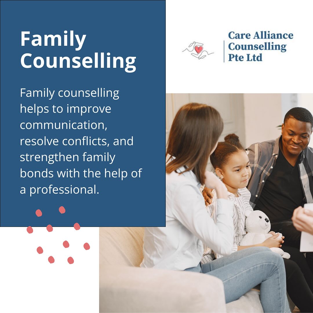 Family counselling is a supportive space where families can work through challenges together. Whether it’s communication struggles, conflict resolution, or navigating life changes, counselling helps families strengthen their relationships and find harmony.
At Care Alliance Counselling, we’re here to guide families toward understanding and connection.
#FamilyCounselling #StrongerTogether #MentalHealthSupport #Counselling #HealthyRelationships