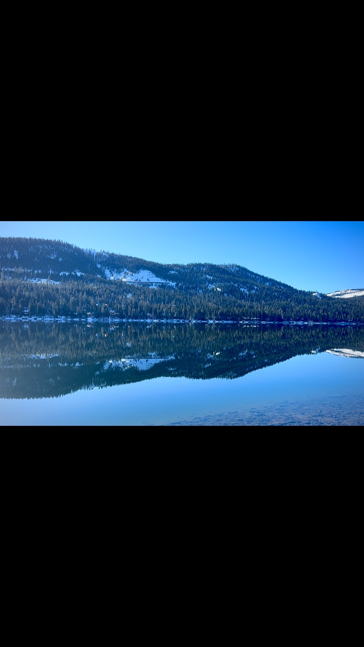 ‘The waters must first be calm before you can see a clear reflection’. 💕