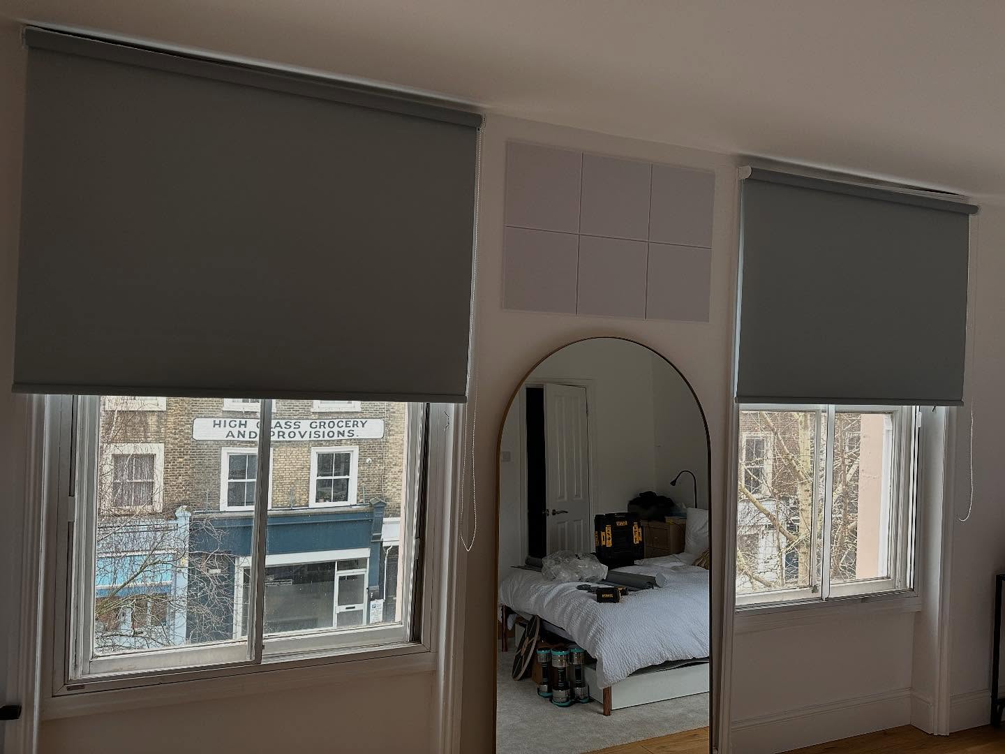 Transform your bedroom into a serene sleep sanctuary with blackout roller blinds! 🌙🖤 Perfect for blocking out unwanted light, these blinds create a peaceful, dark environment for the ultimate rest, no matter the time of day. Stylish, sleek, and functional—sleep has never been this good. 💤 #BlackoutBlinds #BedroomBliss #SleepSanctuary #LightControl #GoodNightSleep #HomeComfort #interiordesign