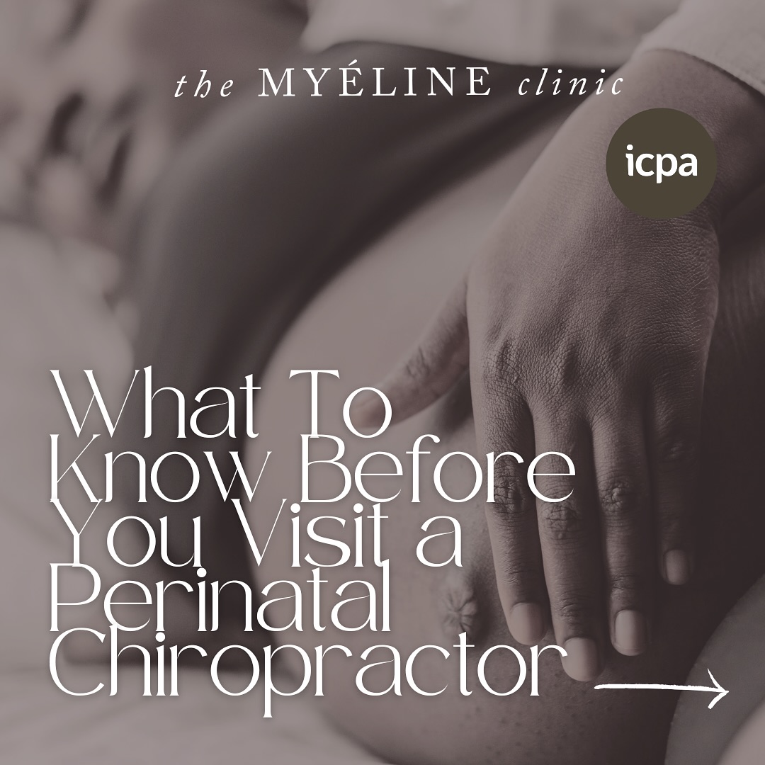 Your body is capable of immense change during pregnancy. Taking care of your body’s alignment and increasing your comfort level during this time is super important.
Dr. Melissa (Chiropractor) is a Webster-trained chiropractor specializing in perinatal chiropractic care and a member of ICPA. To book an appointment for yourself please visit our website.
Send to a pregnant mama or tag her below in the comments
Yours in health, The Myéline clinic xx