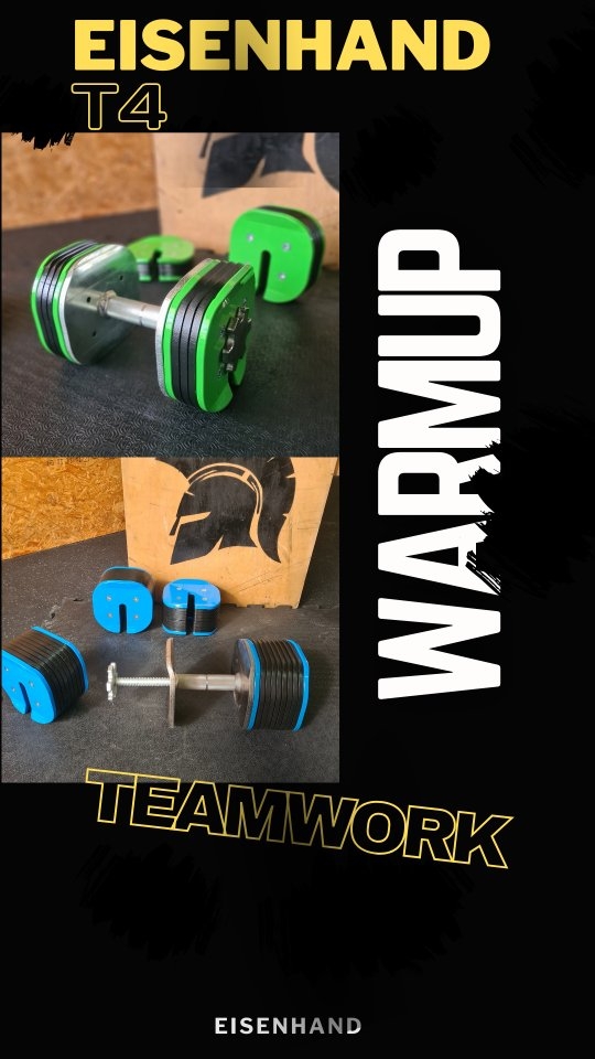 Teamwork im Warmup mit unseren neuen Großgewichten
#kurzhantel
#eisenhand