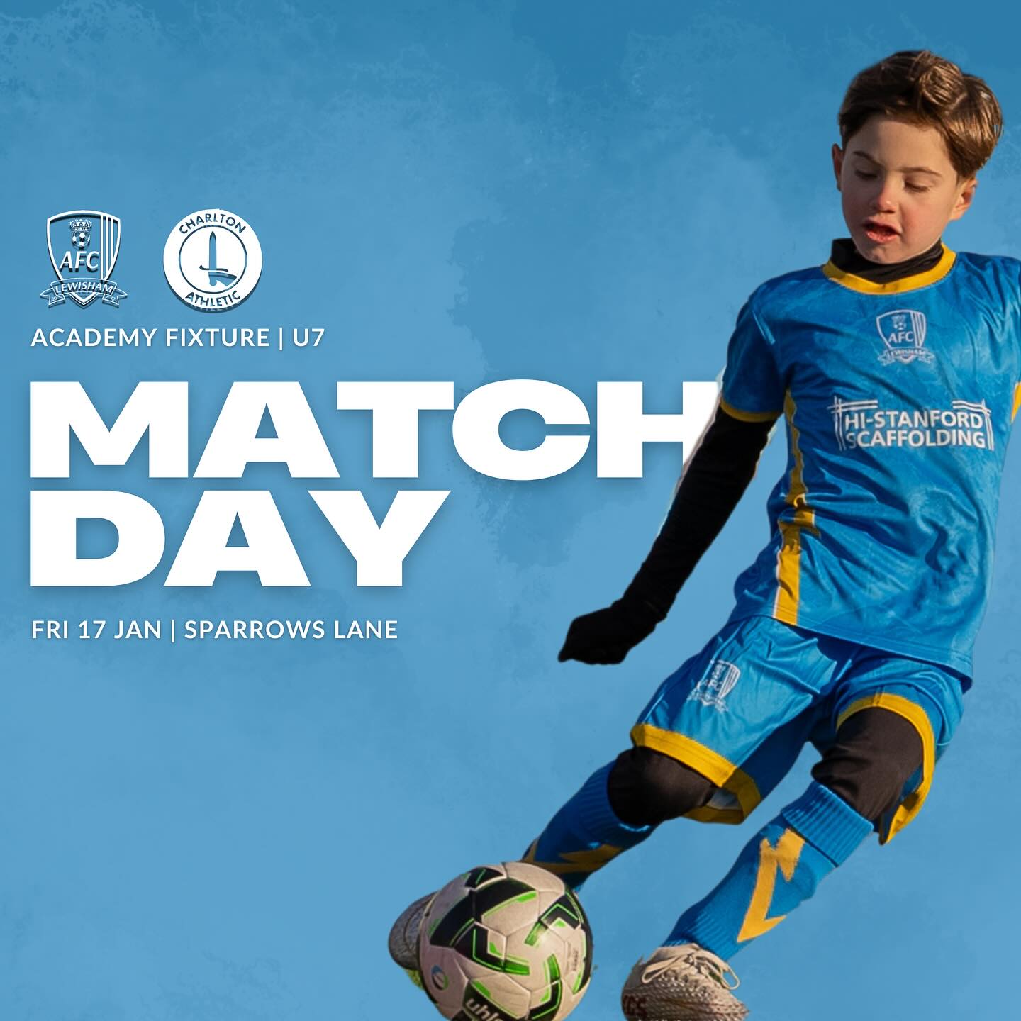 AFC Lewisham U7 Blues have got the call to pull up to Sparrows Lane this Friday. It’s game time ❗️