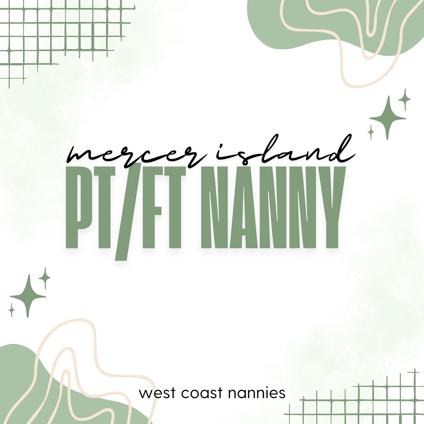 New nanny position available. Check out the job board for full details! 🌟