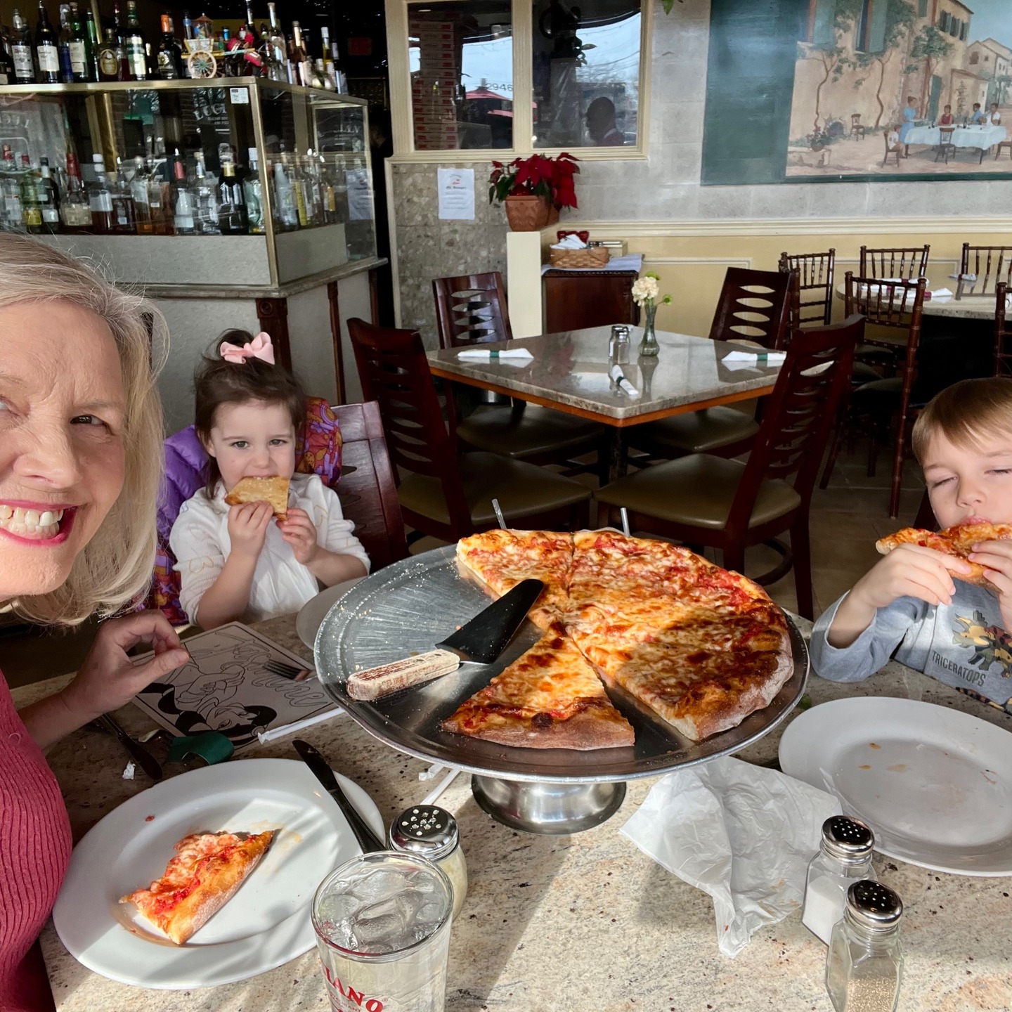 Kicking off Oakton Restaurant Week At Luciano's. $5 Large 16" pizza