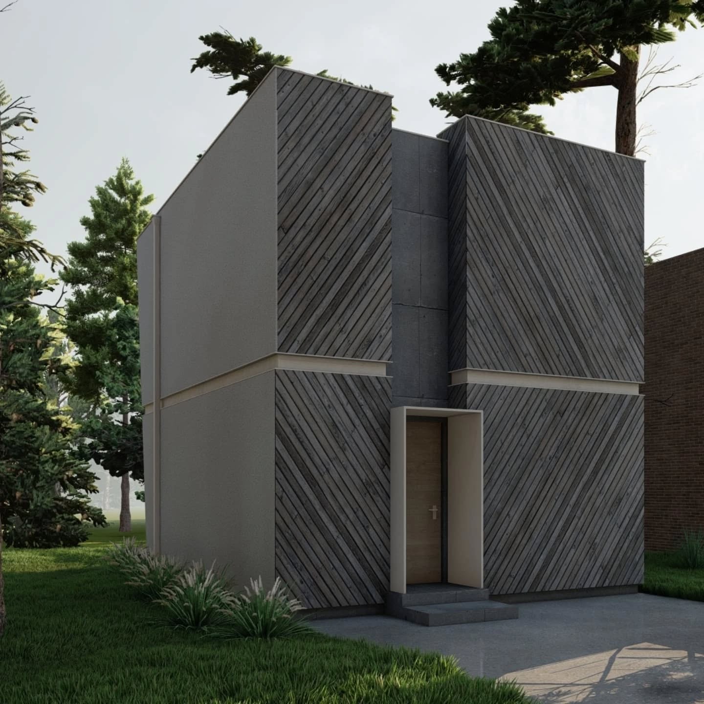 Ce părere aveți despre acest concept design pentru o casă pe un teren mic? ✨ Am creat un concept design exterior pentru o casă cu 2 etaje, de doar 6x6m pentru o integrare într-un teren de la doar 1 ar. Fiecare metru pătrat a fost optimizat pentru a oferi confort și funcționalitate. Fiecare detaliu, de la fațadă până la amenajarea grădinii, a fost gândit pentru a crea un spațiu personalizat și elegant. Spuneți-ne ce vă place cel mai mult!
#arhitectura #designinterior #casamică #solutiicreative #proiectare