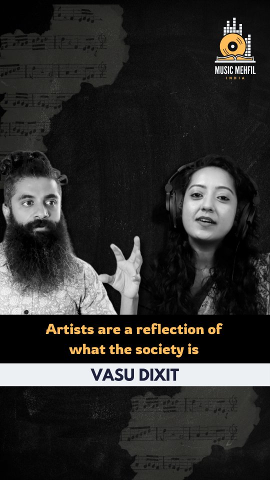 'Artists are a reflection of what the society is'
.
.
.
#vasudixit #musicmehfilindia #swarathma #vasudixitcollective #indianindie #responsibleartistry #socialissuesmatter