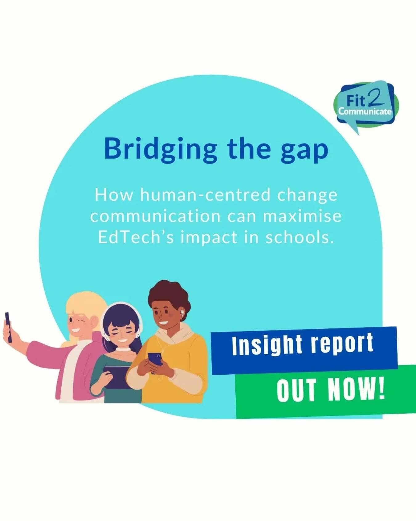 Read our Insight Report to ensure edtech is used: https://fit2communicate.com/home-1/f/bridging-the-gap-in-edtech-implementation