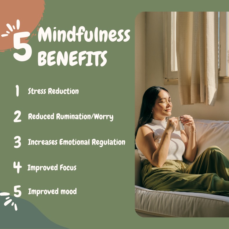 Do you practice Mindfulness?
Mindfulness has been shown to benefit us by reducing stress, reducing worry, increasing emotional regulation, improving focus, and improving mood.
What are your favourite ways to practice mindfulness? #mindfulness #mindfulliving #mentalhealth