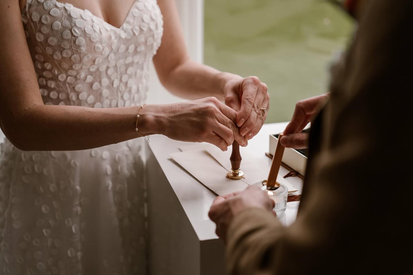 A wax seal isn’t just a beautiful detail—it’s a timeless tradition! 💌✨
Traditionally used to seal vows and letters, it symbolizes love, commitment, and the protection of promises. Adding a wax seal to your invitations or vows brings elegance and a personal touch to your wedding day.
It’s the perfect way to make your day feel even more special and meaningful. 💍✨
📷 @renatesmitphotography
#WeddingTradition #WaxSeal #TimelessDetails #WeddingPlanner#wedding #weddingtime #weddingtraditional