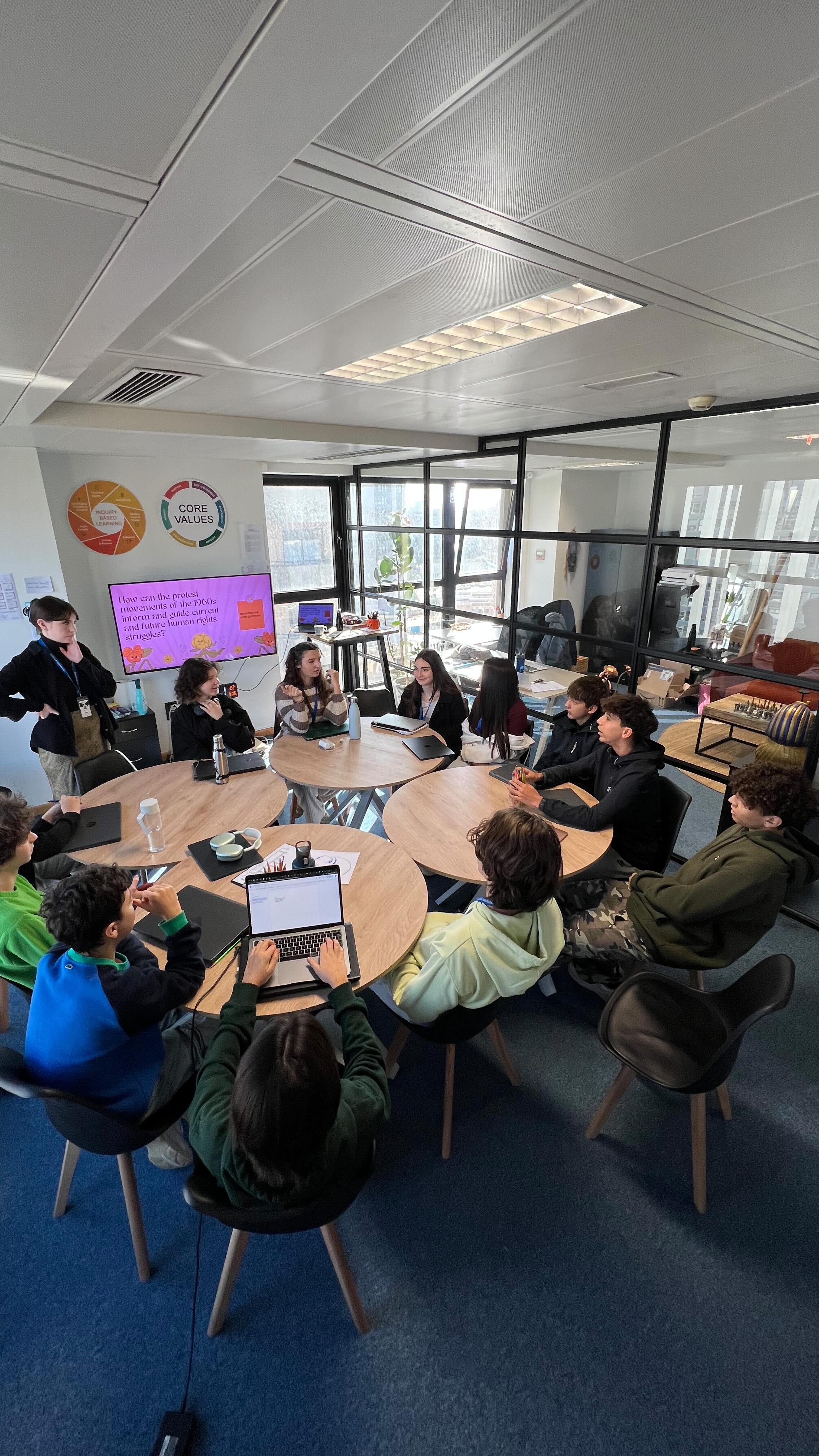 Where ideas flow, voices rise, and innovation takes root 🌱✨ From Socratic deep dives into human rights to improv-powered public speaking, storytelling magic, and designing a greener city—our lab is where the future evolves, one bold idea at a time. 🚀🌎
#InnovationInAction #CollegeLab #SustainabilityStartsHere #LeadersToday #DynamicLearning #EnvironmentalImpact #StorytellingArt #PublicSpeakingSkills #ImprovLife #HumanRightsMatters #EvolvingEducation #GreenCityDesign #NextGenCreators #ImpactfulInnovation #ACILinspires