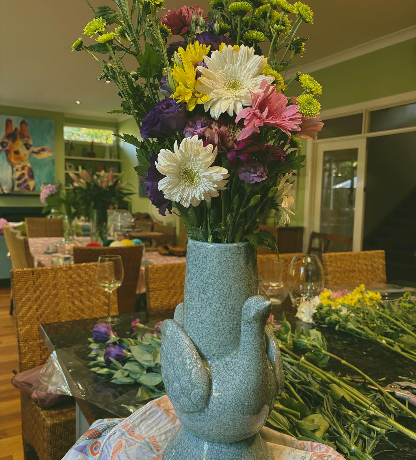 Yesterday, my beautiful Nanna turned 90! Happy birthday - I love you! 💗💐✨☕️💛🍰