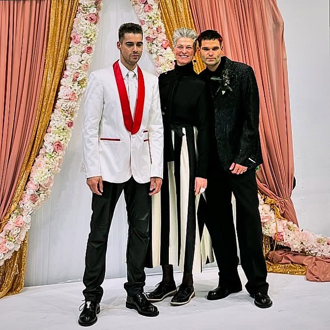 Yesterday was extraordinary. I found myself in the midst of fashion week mayhem. Hundreds of people working incredibly hard to make something magnificent happen. Jordan and Luca are close friends of mine and when they told me they’d like to get married at the end of their show in Milan Fashion Week…. And they’d like me to be their celebrant…. I was so excited. It was everything and more than I expected. I’ll be riding this wave of fabulousness for a long long time.
#gaywedding
#weddingday
#newlyweds
#weddingcelebrant
#celebrant
#celebrantwedding
#bespokeceremony
#awildecelebrant