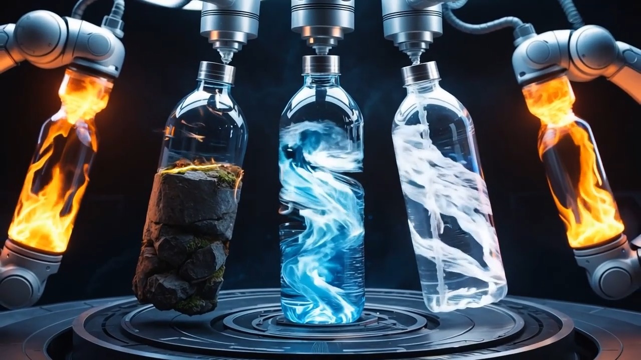 Experience the creation of Revitalife, where the elements of nature come together in harmony. 🌍🍃💧 Watch as our three bottles are brought to life by advanced robotic precision, each symbolizing Earth, Wind, and Water, with the power of the Sun energizing the process. Innovation meets purity—hydration like you’ve never seen before. ✨💦 VISIT US AT https://www.gorevitawater.com/ #Revitalife #HydrationRevolution #NatureAndScience #EarthWindWater #InnovativeHydration #PureEnergy #SustainableHydration #WhereWaterMeetsLife