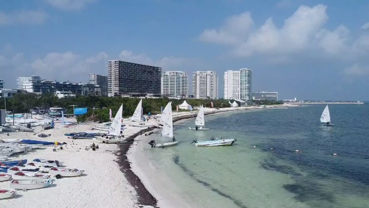 ¡Mañana arranca el #MayanWindFest2025 ! 🌊☀️ Ya estamos listos ¿Y ustedes? #kite #sailing #Cancun #PuertoCancun #mexico #visitmexico #optimist #ILCA