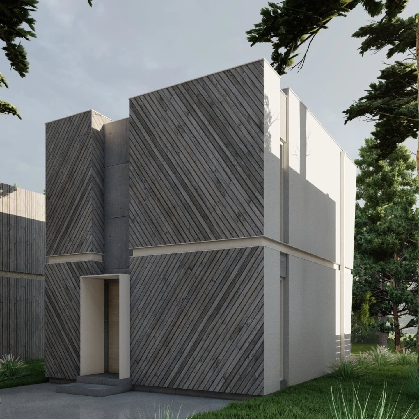 Ce părere aveți despre acest concept design pentru o casă pe un teren mic? ✨ Am creat un concept design exterior pentru o casă cu 2 etaje, de doar 6x6m pentru o integrare într-un teren de la doar 1 ar. Fiecare metru pătrat a fost optimizat pentru a oferi confort și funcționalitate. Fiecare detaliu, de la fațadă până la amenajarea grădinii, a fost gândit pentru a crea un spațiu personalizat și elegant. Spuneți-ne ce vă place cel mai mult!
#arhitectura #designinterior #casamică #solutiicreative #proiectare