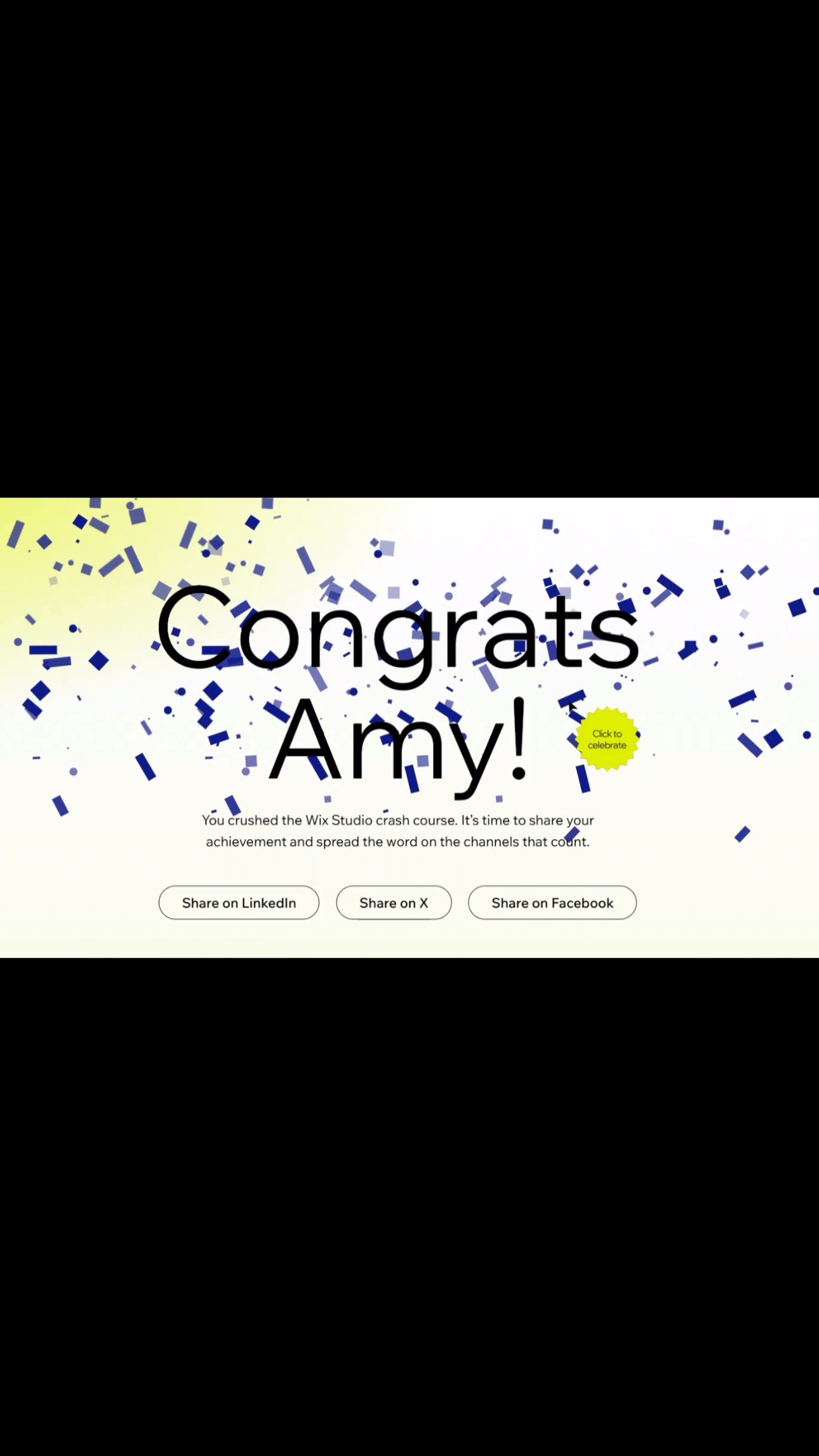 I did it! ✨
Over the last 4 days I have completed a Wix Studio Crash Course. @wixstudio
This involved 4x 1 hour live sessions and tutorial videos to learn all the basics and must knows of Wix Studio. On top of this I created the course website in my own time using the knowledge from the course…which I submitted tonight!
I am so excited to be able to offer new clients Wix Studio! It is honestly such a great platform from what I have learnt so far.
That’s not taking anything away from Wix Editor as it has served a great purpose and still will, since I started learning Wix in 2017. But as times change, I also have to change with the times.
Eeekkk! I am going to be redoing my own website in Wix Studio and then once this is done I will be able to start offering this to clients.
#wixstudio #wixwebsitedesigner #wixwebsite #smallbusinesssurrey #websitedesign