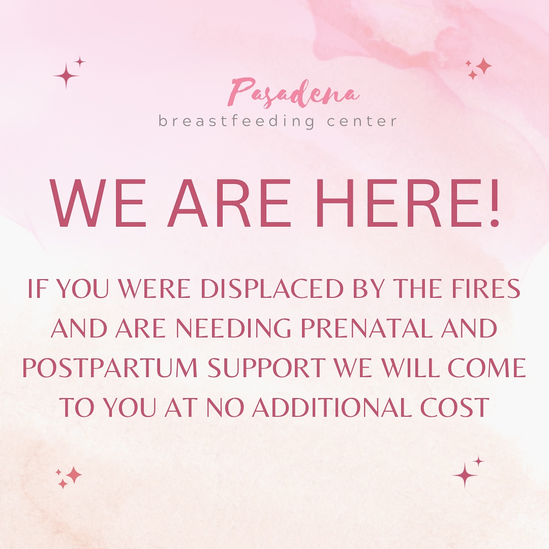 If you’ve been displaced and need support, we’re here for you. Please reach out to schedule a home visit, wherever you may be. Our team is committed to providing the care you need and standing by your side during this time.
#eatonfire #pasadena #pasadenamoms #lactation #breastfeeding #prenatal #doula #ibclc #breastmilk