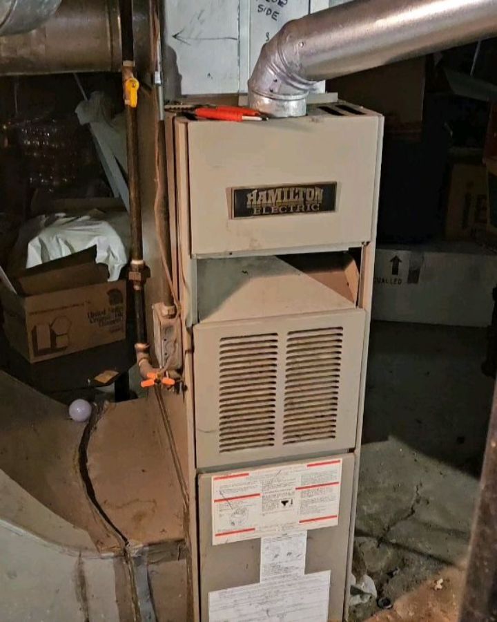 We dont stop! Another 80% gas to 92% gas furnace swap out. Customers' chimney was falling apart, so together, we decided a higher efficiency furnace was the right move. These furnaces are not only more efficient but also the furnace direct vents outside with pvc, so the chimney isn't needed. Call us today to discuss your options 203-305-6453