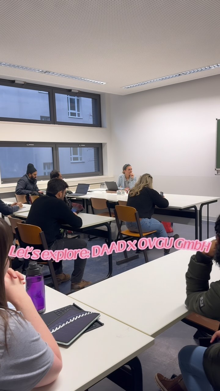 Let’s explore: DAAD x OVGU GmbH 🌎
Language is power, which is why we are delighted to be able to offer German language courses for international students at the @uni_magdeburg. As part of the @daad_germany Fit plus programme, the University of Magdeburg is able to offer these courses free of charge to a large number of students. This is to ensure they are prepared for the labour market after graduation 👩🏼🎓
As you can see, the courses are characterised by a lot of fun and creativity. For example, we were able to be there when one of the course participants presented his home country of Mauritius in German 🇲🇺🇩🇪
#ovgugmbh #ovgu # daad #language #languagelearning #languagecourse #german #germany