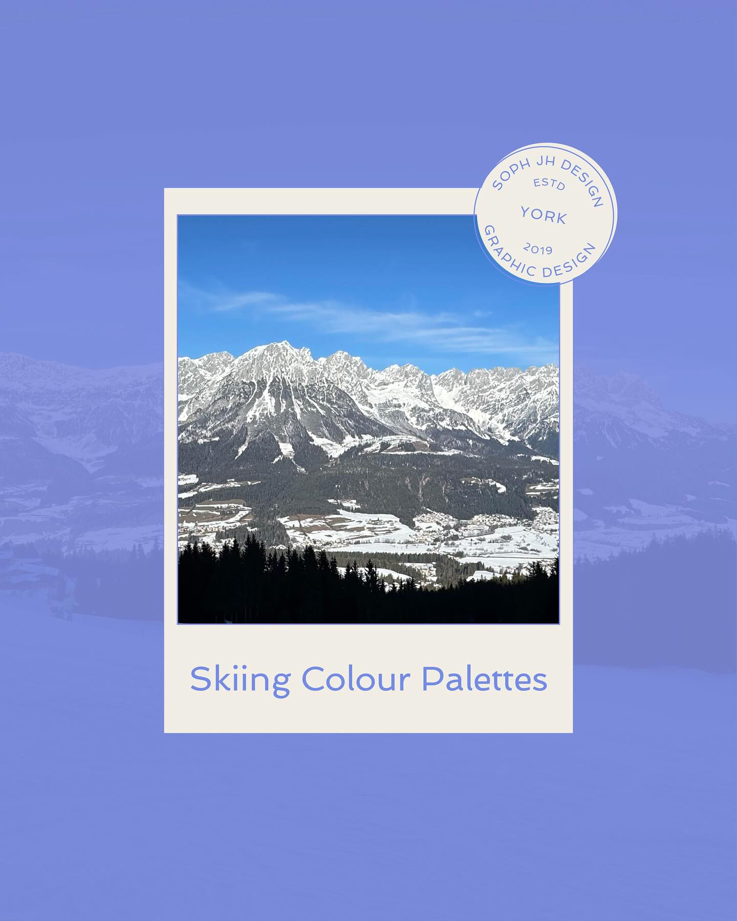 Hello first rectangular Instagram post👋 (more on that to come soon).
I’ve just got back from a wonderful week of skiing in the Austrian mountains🏔️⛷️ so here are a few colour palettes from my trip, to be inspired by.
#snow #skiing #winter #colourpalettes #colourpalette #wintercolours #mountains #austria #ski #skiingaustria #wilderkaiser #graphicdesign #graphicdesigner #wilderkaiserellmau #colourscheme #colourschemeinspo #branddesign #inspiration #designinspiration