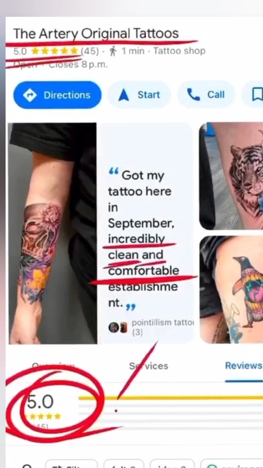 Come visit The Artery to see how we've kept a perfect 5-star rating on Google since we opened almost 6 years ago! Creative custom tattooing in a clean, relaxed and inviting atmosphere in the west end of Courtice.
#courticetattoos #tattooshop #clarington #durhamregion