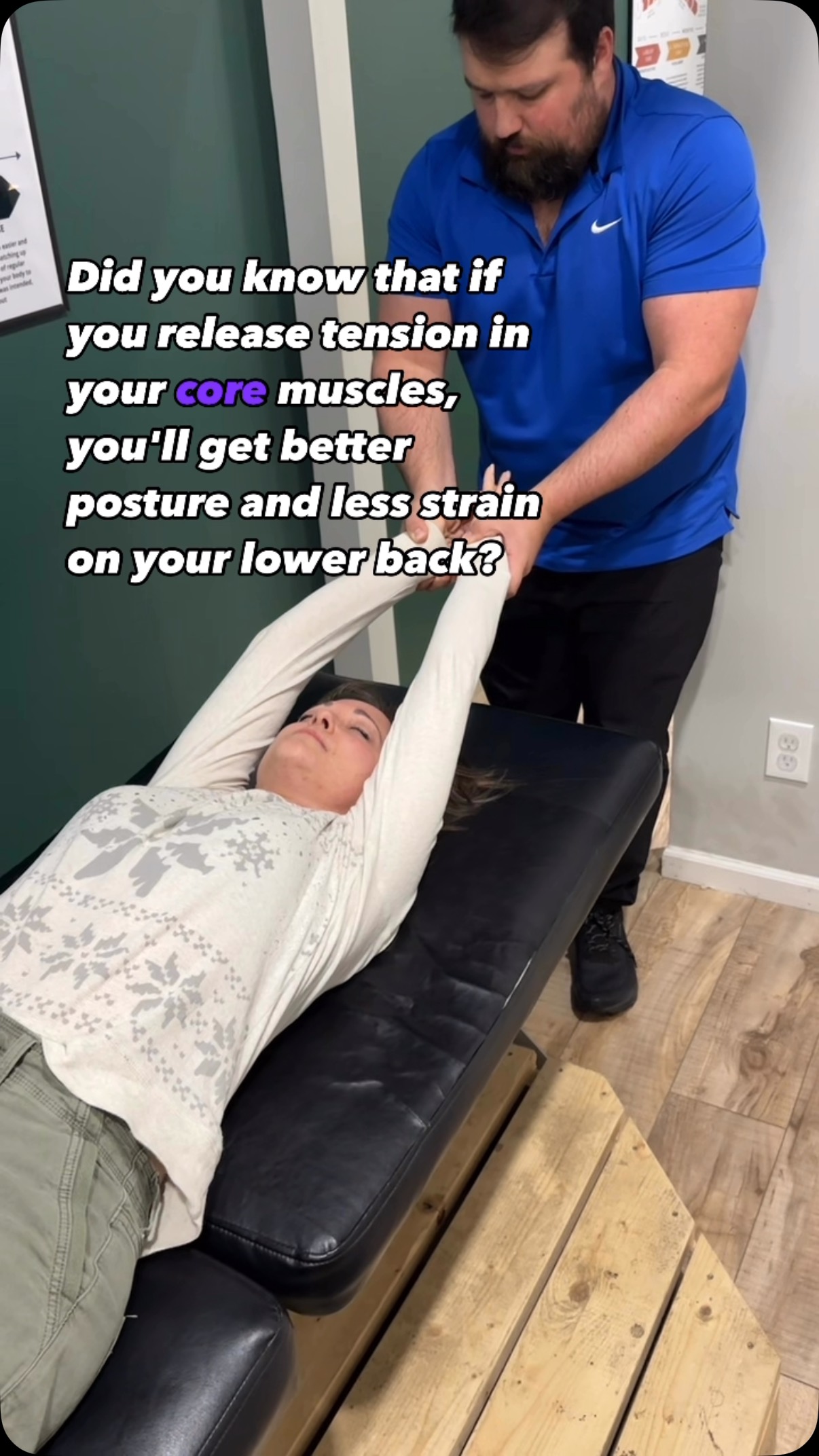 Did you know your hands can reveal what’s going on in your core? 👐✨
Core tension isn’t just about crunches or workouts—it’s about the hidden imbalances that pull your body out of alignment. When deep muscles like the psoas are tight, it can create a chain reaction that leads to:
👉 Lower back strain
👉 Poor posture
👉 Discomfort during everyday movements
By addressing these imbalances, we’re not just relieving tension—we’re helping your entire body move and function the way it’s supposed to.
💡 Curious how this works? Comment ‘CORE’ below or send us a message to learn more about hands-on care for the root cause of your pain.