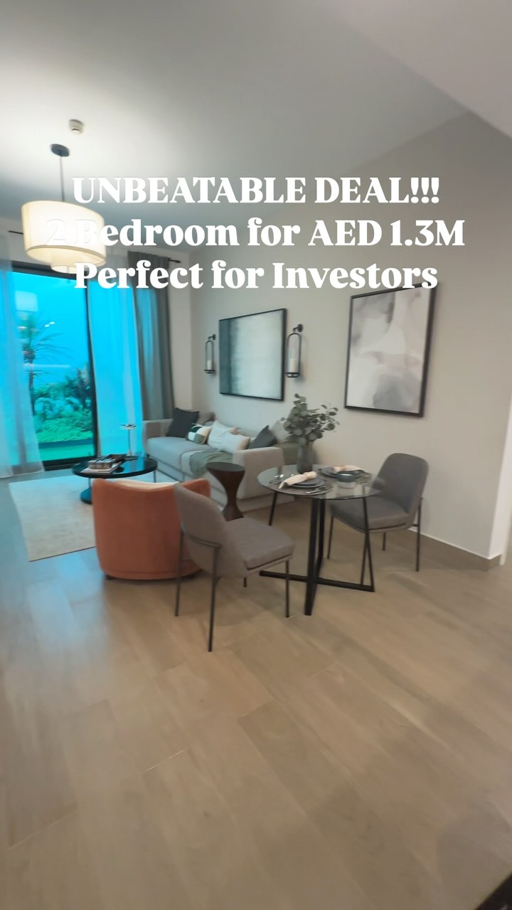 🏡 2-Bedroom for AED 1.3M
✨ Located in a vibrant community full of:
✅ Fitness centers & pools
✅ Parks & kids’ play areas
✅ Cafes, shops, and entertainment
💥 Perfect for families or investors!
📲 DM me now or call to book your viewing!
Don’t miss out – this won’t last long!
#DubaiLuxury #dubai #hijabirealtor #realestate #explore #explorepage #reels #reelsinstagram