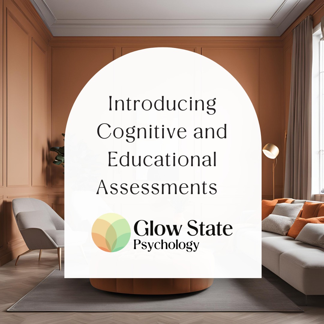 🌟 Introducing Cognitive and Educational Assessments at Glow State Psychology 🌟
✨ Does your child or teenager find school challenging? New school year approaching and wondering how best to support their learning?
At Glow State Psychology, we offer cognitive and educational assessments to help understand your child’s strengths and learning differences.
💡 What these assessments can help with:
✔️ Understanding your child’s learning style and intellectual abilities.
✔️ Diagnosing specific learning difficulties like dyslexia or ADHD.
✔️ Identifying high intellectual potential.
✔️ Developing tailored strategies for school and home to support your child’s education.
🎯 Why it matters:
Every child deserves to feel seen. With these assessments, we can provide valuable information and practical recommendations that support your child and their educators to start a new school year a step ahead to the last.
📩 Ready to support your child’s learning journey? Contact us at kate@glowstatepsychology.com.au
#GlowStatePsychology #ChildPsychology #CognitiveAssessments #EducationalSupport #HelpingKidsThrive #ParentingSupport