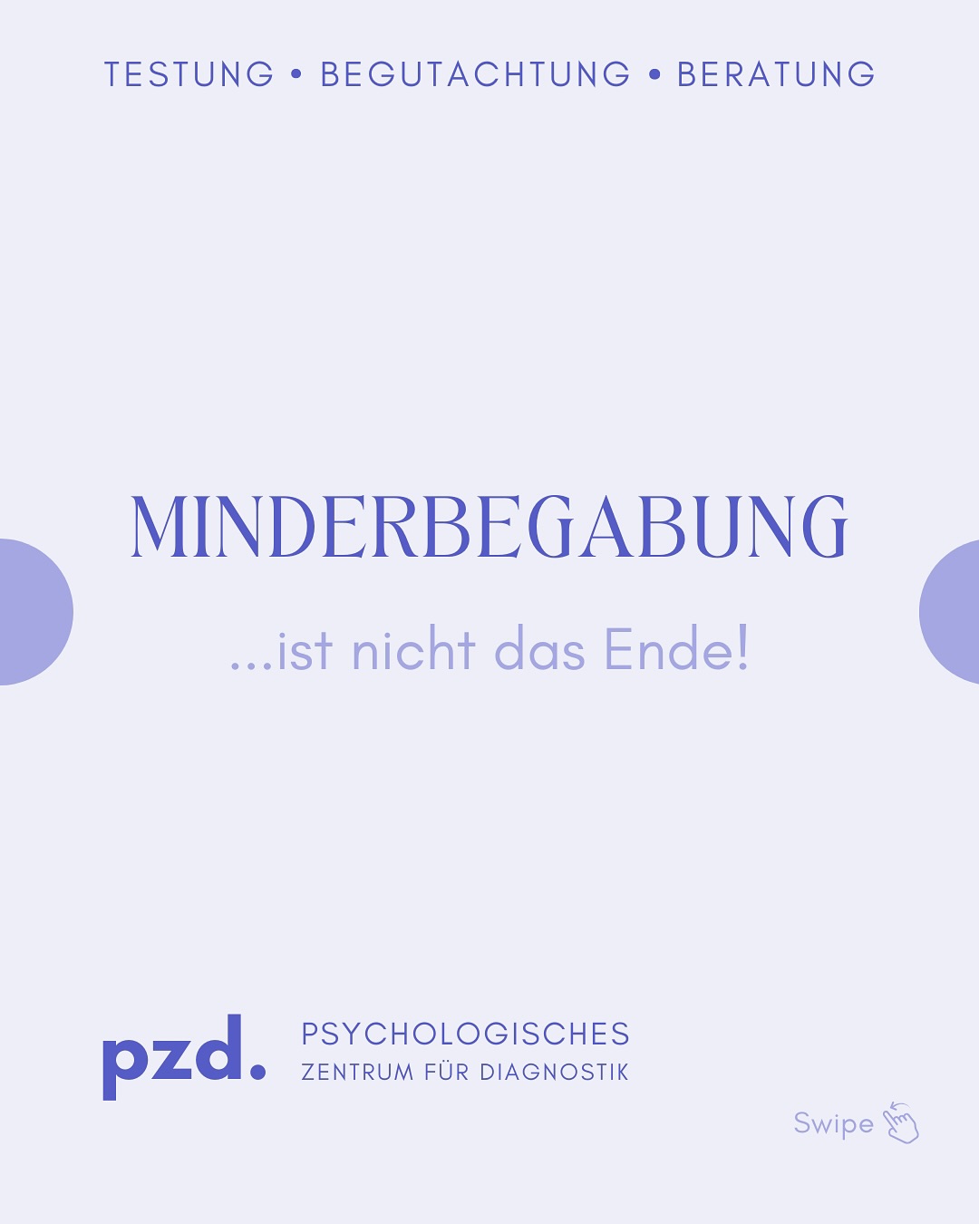 Wir testen in unserem diagnostischen Zentrum sowohl auf Hochbegabung, als auch auf Minderbegabung. Bei letzterem Thema bestehen oft Hemmungen, eine Diagnostik durchzuführen, obwohl deutlicher Leidensdruck spürbar ist. Wir verstehen die Sorge vor dieser Diagnose, möchten aber in diesem Beitrag darüber aufklären, was eine Minderbegabung überhaupt bedeutet und wie Kinder mit niedriger Intelligenz gefördert werden können.
#minderbegabung #intelligenzminderung #intelligenztest #iqtest #psychologischediagnostik #förderung