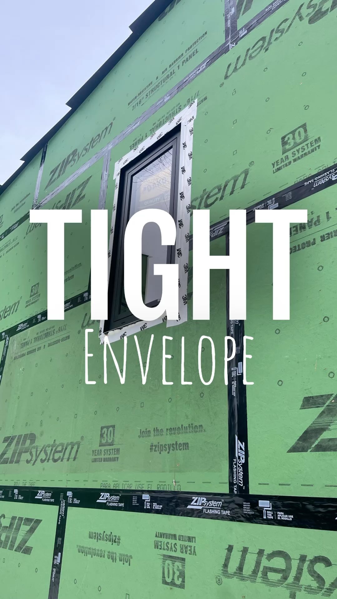 We’ll be cal shortly to wrap this one in ACM and composite siding @praxisbuild @smpldesignstudio @dakowindows #modernbuild #modernarchitecture