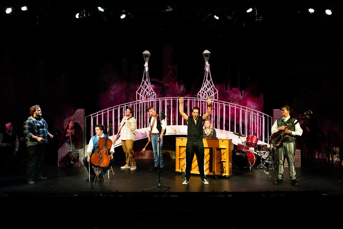 How I feel about starting performances back up for Once at @theatre.zone for our final week of shows!