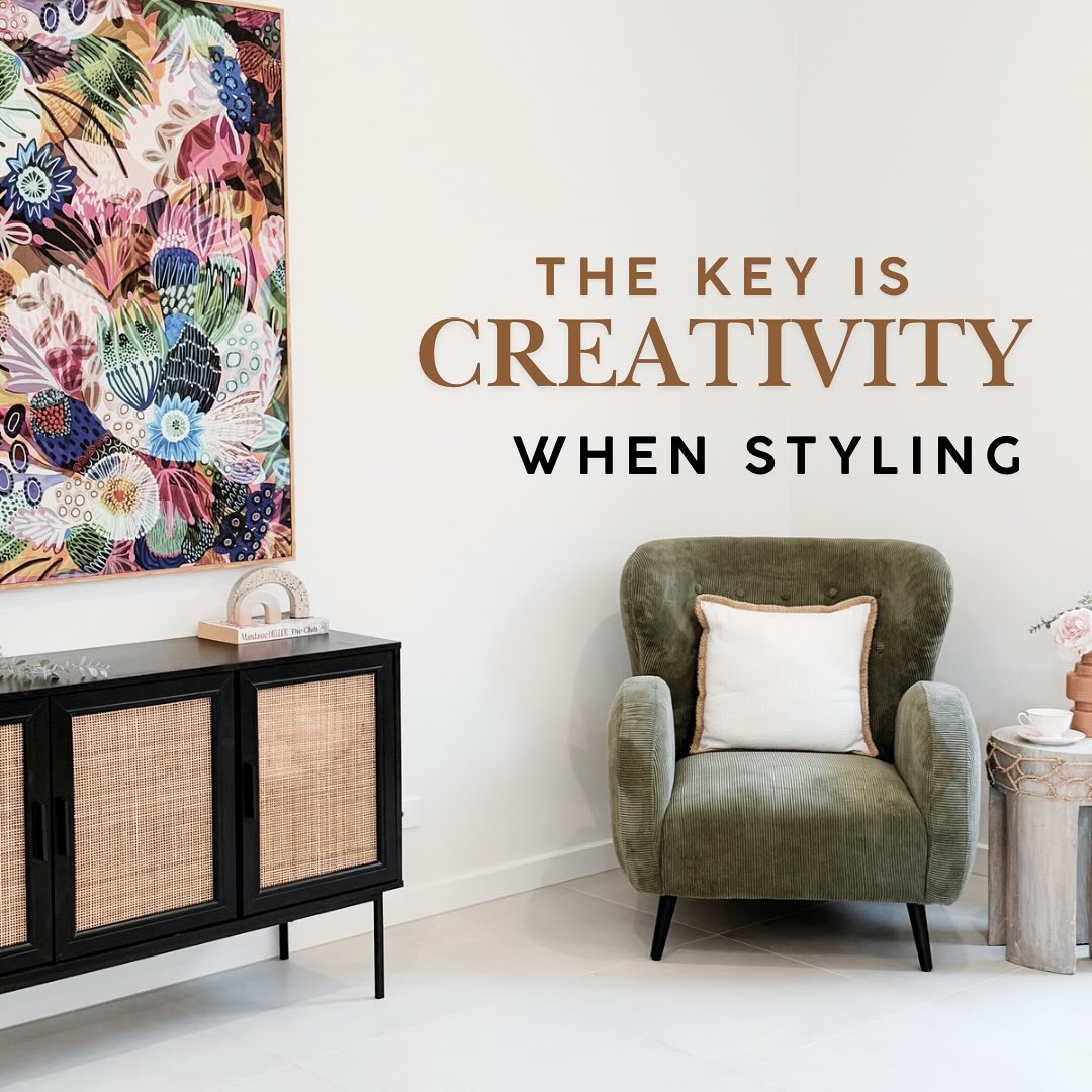 Creativity in designing is the key that unlocks endless possibilities, turning ordinary spaces into extraordinary experiences #homestaging #canberrapropertystyling #homedecor