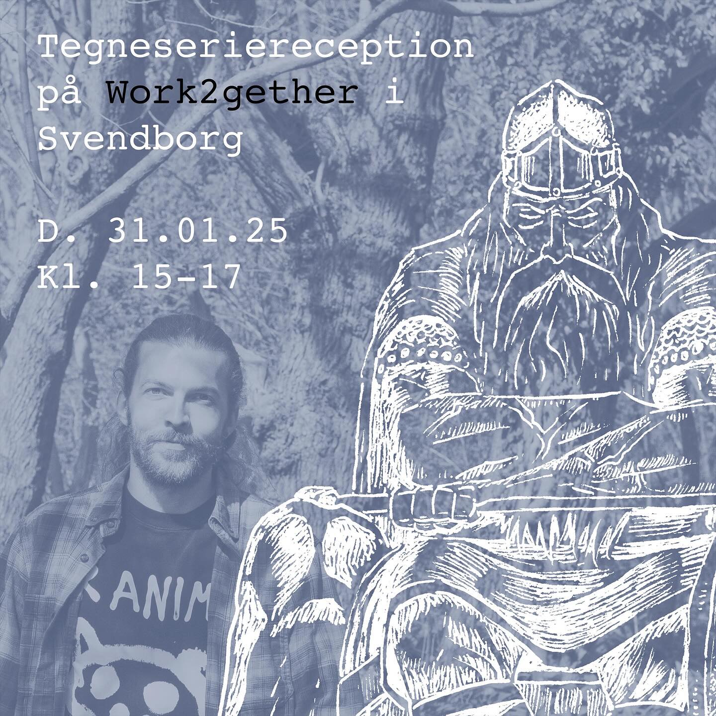 Når @illunicolai ikke maler på væggen hos os, så laver han de vildeste projekter.
HOLGER VENDER TILBAGE! Og det er vi mange der har glædet os til.
Vi er så stolte af Nicolai og glæder os til at fejre ham og udgivelsen — og håber at vi ses!