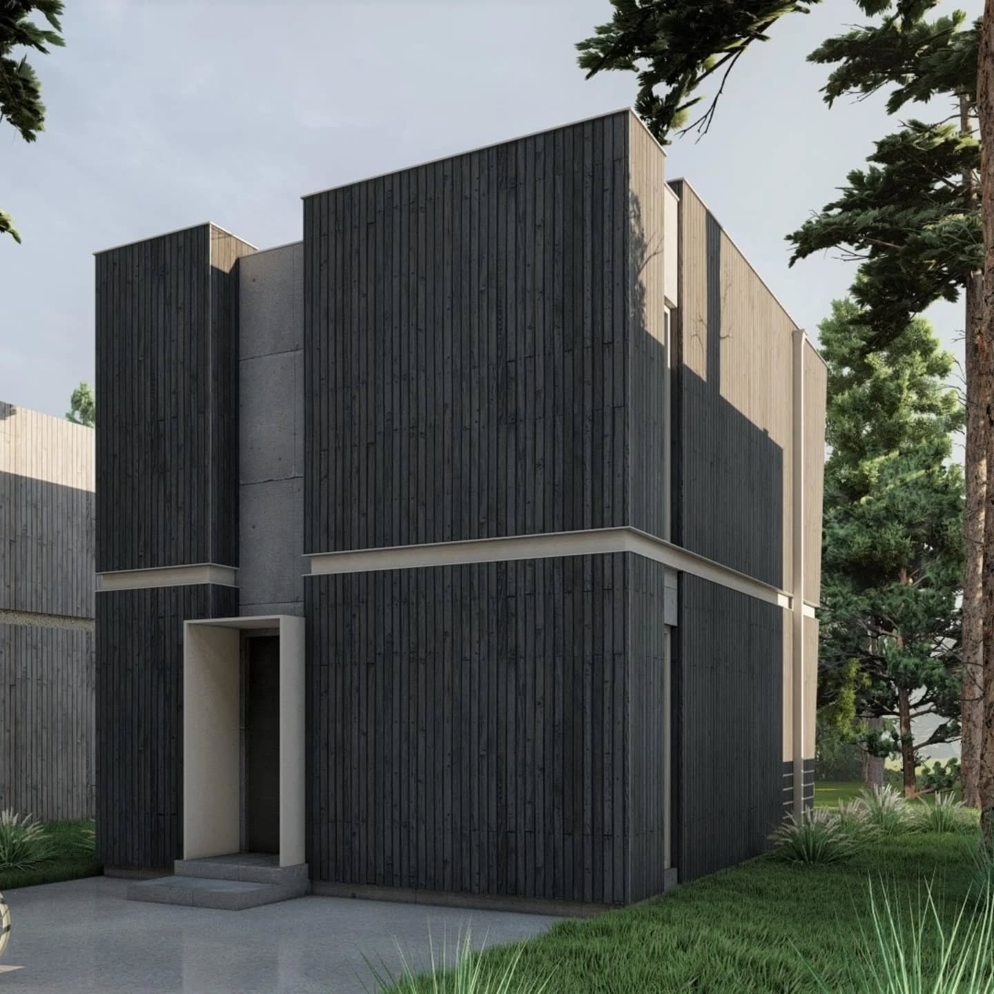 Ce părere aveți despre acest concept design pentru o casă pe un teren mic? ✨ Am creat un concept design exterior pentru o casă cu 2 etaje, de doar 6x6m pentru o integrare într-un teren de la doar 1 ar. Fiecare metru pătrat a fost optimizat pentru a oferi confort și funcționalitate. Fiecare detaliu, de la fațadă până la amenajarea grădinii, a fost gândit pentru a crea un spațiu personalizat și elegant. Spuneți-ne ce vă place cel mai mult!
#arhitectura #designinterior #casamică #solutiicreative #proiectare