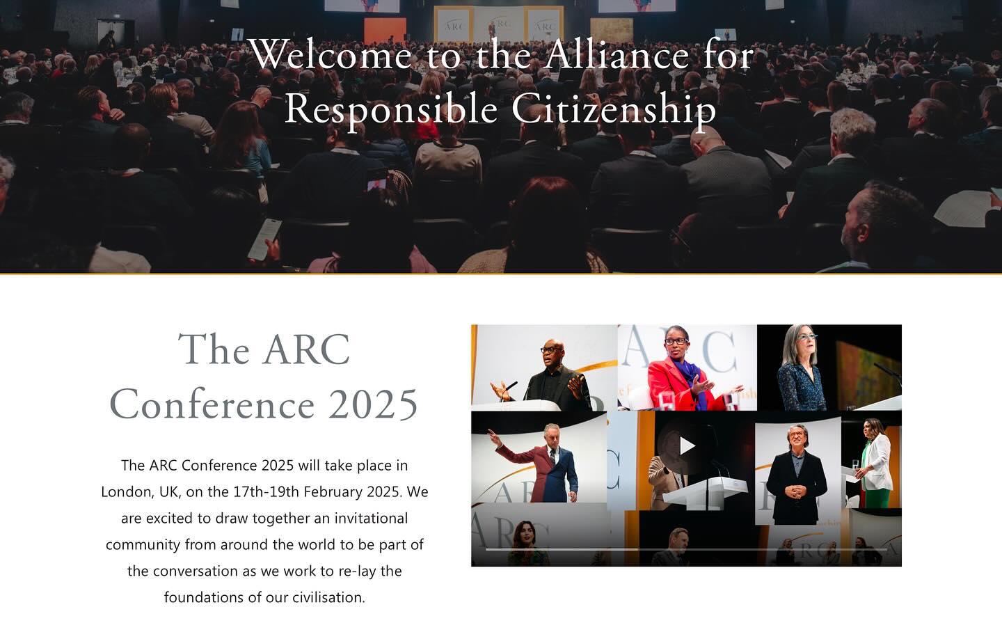 I will be heading to London in about a month to attend the ARC conference. If you are going or know of others attending I could connect with please let me know. This is an important step in creating human flourishing for the next generation.