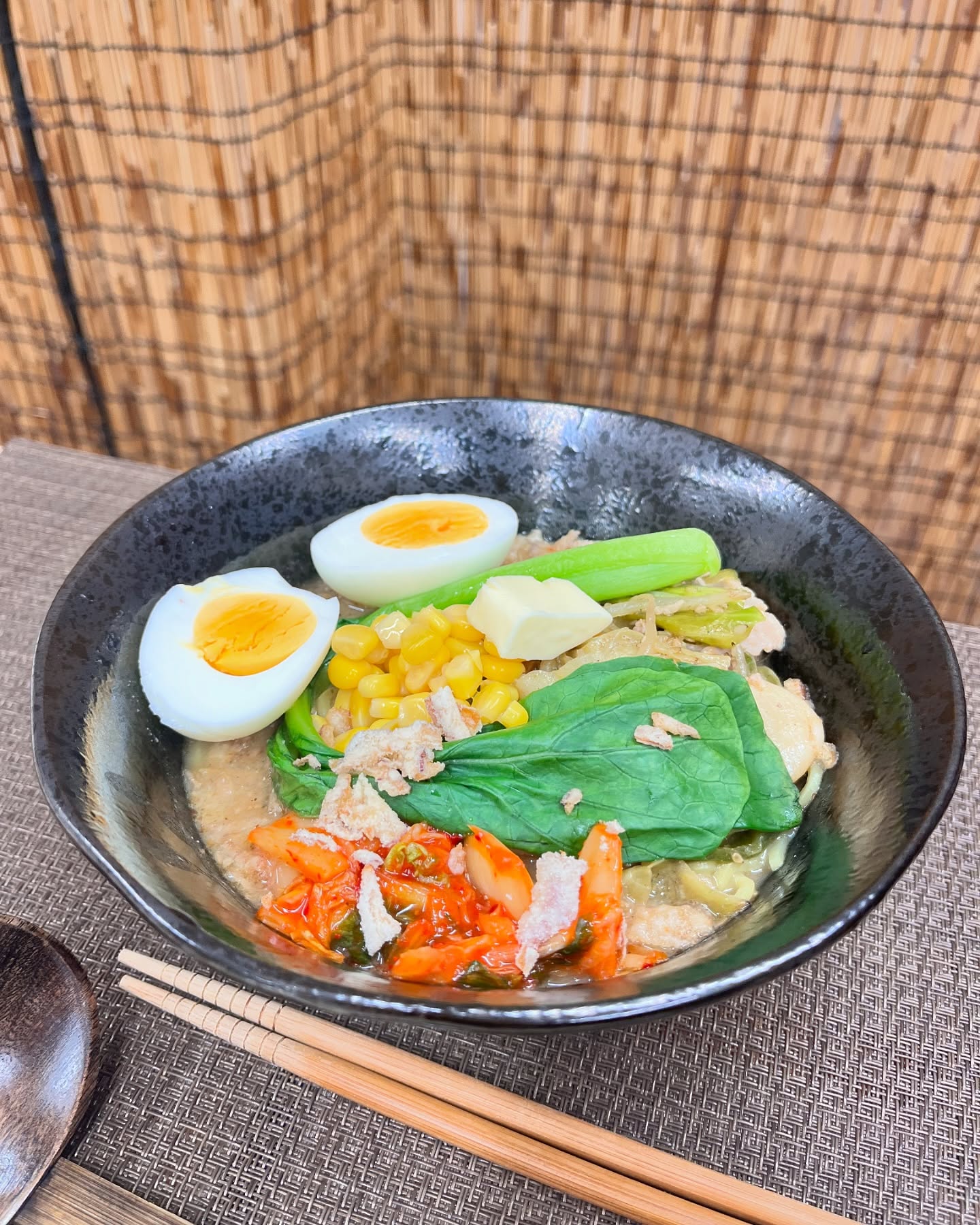 【Stamina-Boosting Miso Ramen for Full Recovery】
Hello, this is Japanese cooking class located in Kyoto, called Manryo cooking class.
We offer lessons on how to prepare Japanese home-cooked meals along with their recipes.
Whether it’s a chilly winter day or a hot and humid summer day, why not enjoy learning about Japanese culture in a comfortable indoor setting? Located in the heart of Kyoto, we provide a unique opportunity to experience the charm of traditional Japanese home cooking.
This time, we introduced 【Stamina-Boosting Miso Ramen for Full Recovery】 and I would love to know just how delicious this is!!!
If you’re interested, check out our homepage from our bio🍜❤️🔥
#kyotocookingclass #cookingclasskyoto
#japanesehomemadefood
#japanesefood
#ramenkyoto #kyotoramen
#japanesehomemaderamen #misoramen #kyotomisoramen
