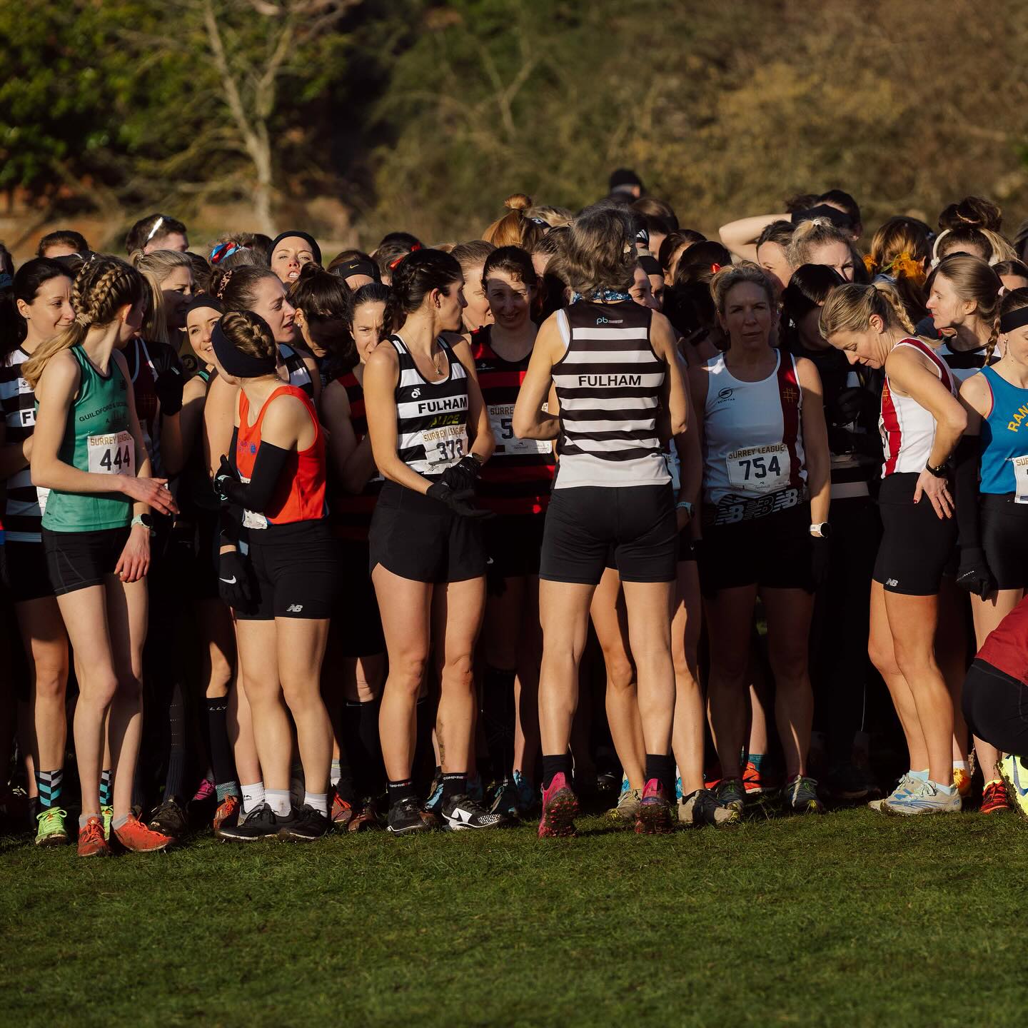 Blue skies and mud slides for the FRC women at Round III of Surrey League, Division I.
They are looking strong in the league with one round remaining. Let’s finish the season with a bang 💥 and celebrate the FRC spirit 🦓🍕
If you’re interested in running XC with us, please message our captains @ktgow @alicemalin_ or Alice Heath.
Photo credit: @____dnny____
Write up credit: @alicemalin_