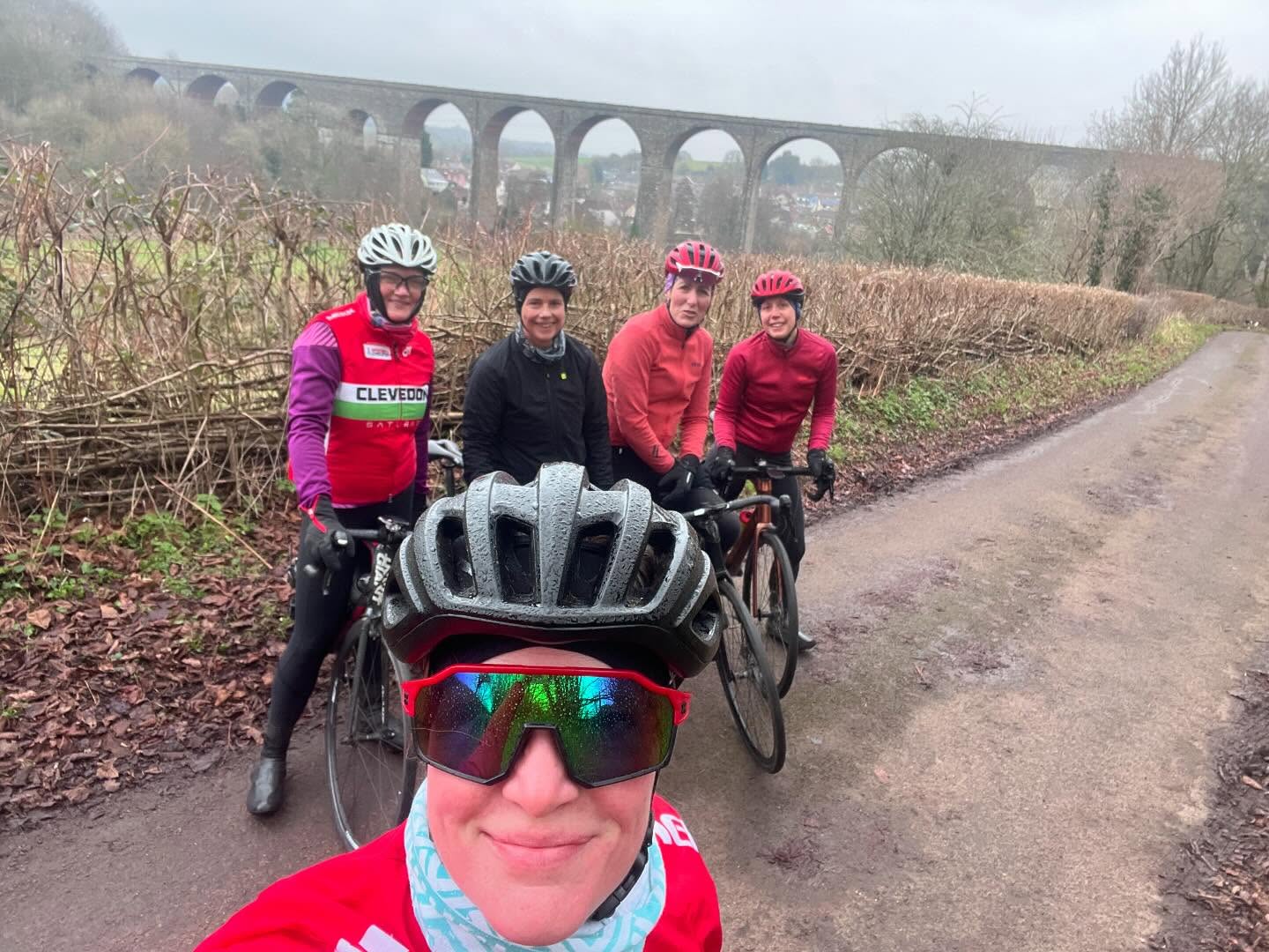 It was a little fresh 🥶out on the roads today, to say the least! Great turnout for a Sunday club trip to Keynsham though. Here’s G5 enjoying the Pensford Viaduct, after making it a 2 coffee ☕️ stop! #cdrc #clevedonanddistrictroadclub #sundayfunday #getoutside #goodforthesoul #doublecoffeeday