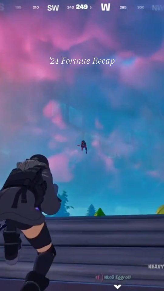 2024 Recap, but make it Fortnite while I digitalize my real life. ✨️Find me on TikTok/Twitch: natureboog.
Track ID: Stephanie @hntrnet